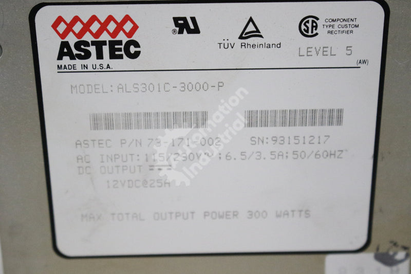 Astec ALS301C-3000-P Power Supply
