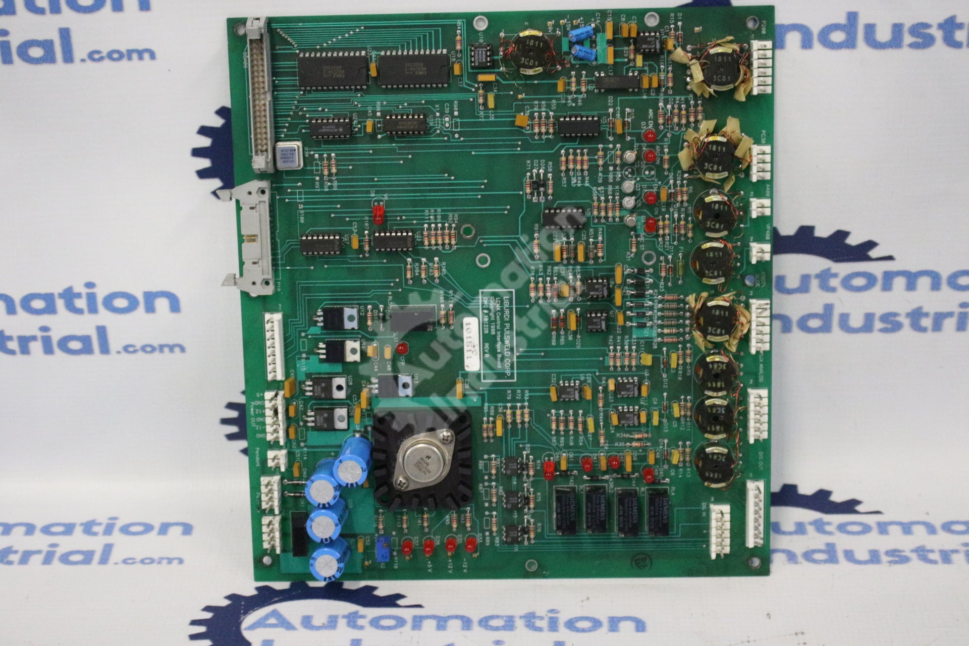 Liburdi Pulsweld Corp. 101228 LCMX Control Interface Board