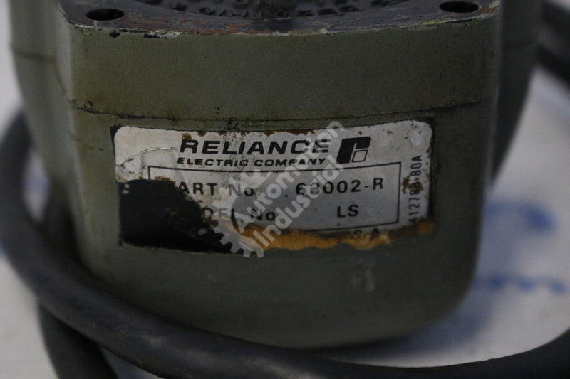 Reliance Electric 63002-R / LS Tachometer Generator Acuse