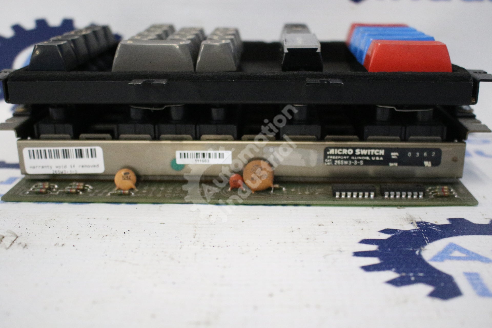 Micro Switch 26SW3-3-S Industrial Keyboard - Missing Keys