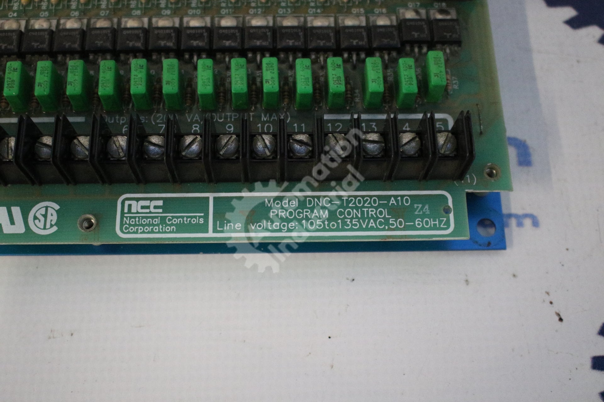 National Controls DNC-T2020-A10 Dust Collector Program Controller