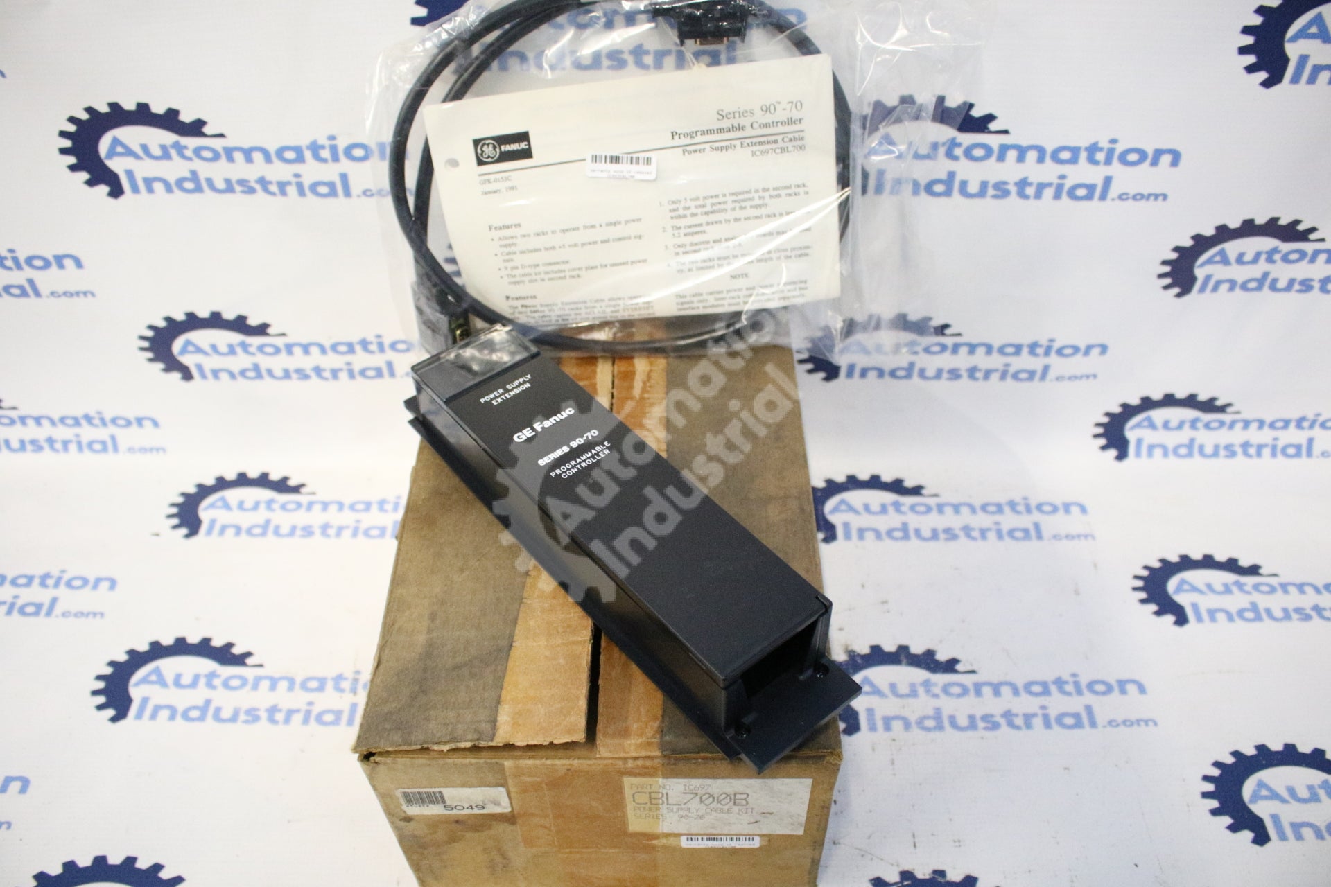 GE Fanuc IC697CBL700 IC697CBL700B Power Supply Cable Kit