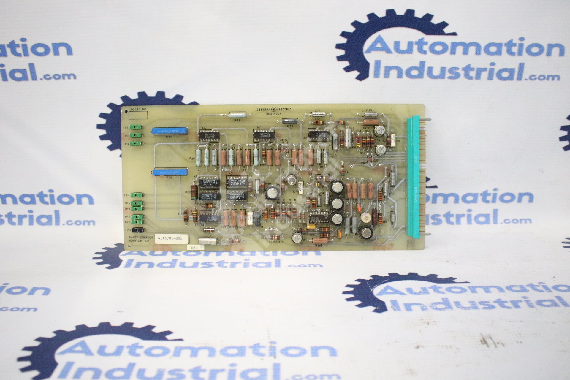 General Electric 4116J81 4116J81-G01 Shaft Voltage Monitor Board