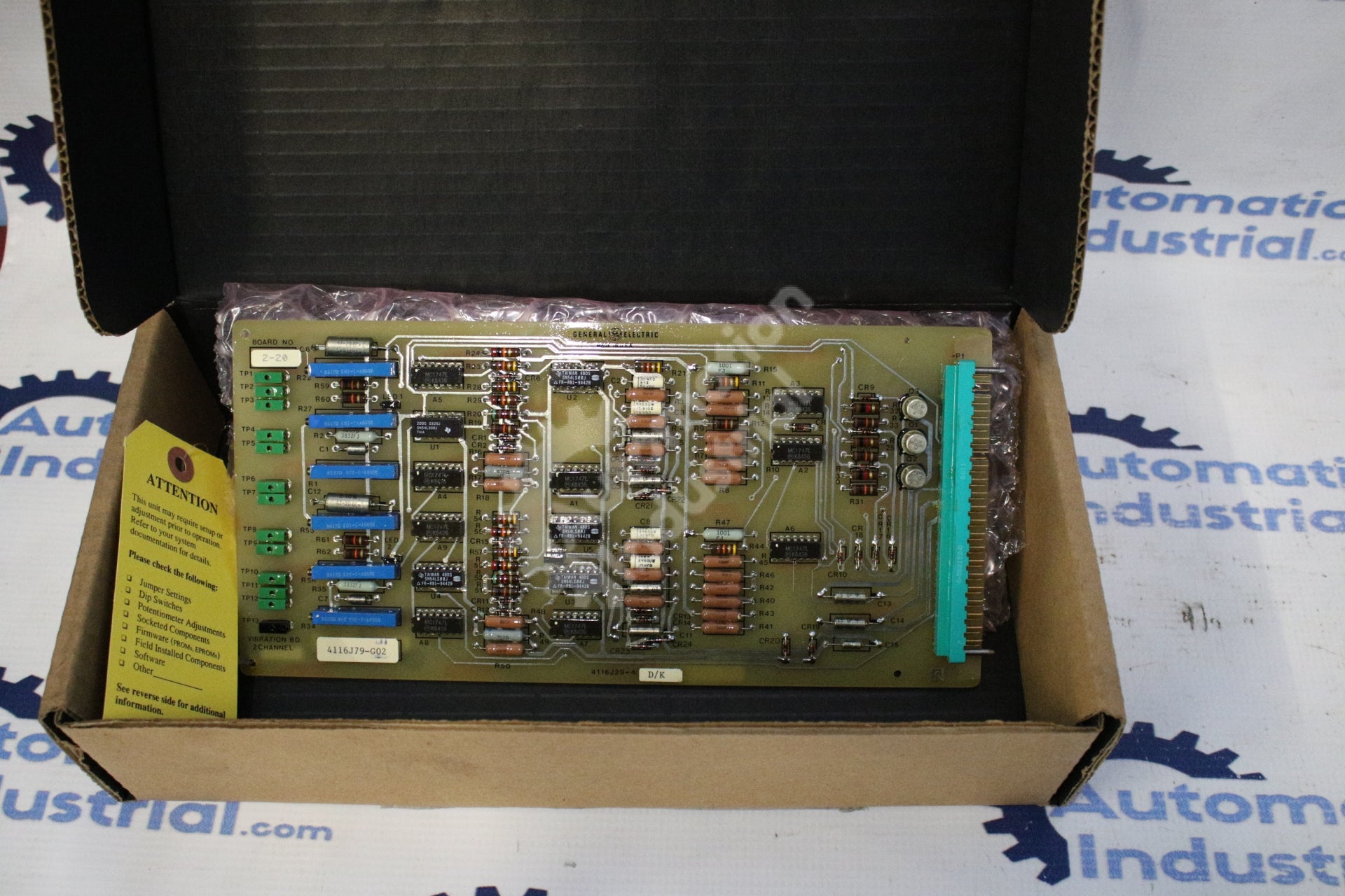 General Electric 4116J79 4116J79-G02 Circuit Board NSFP