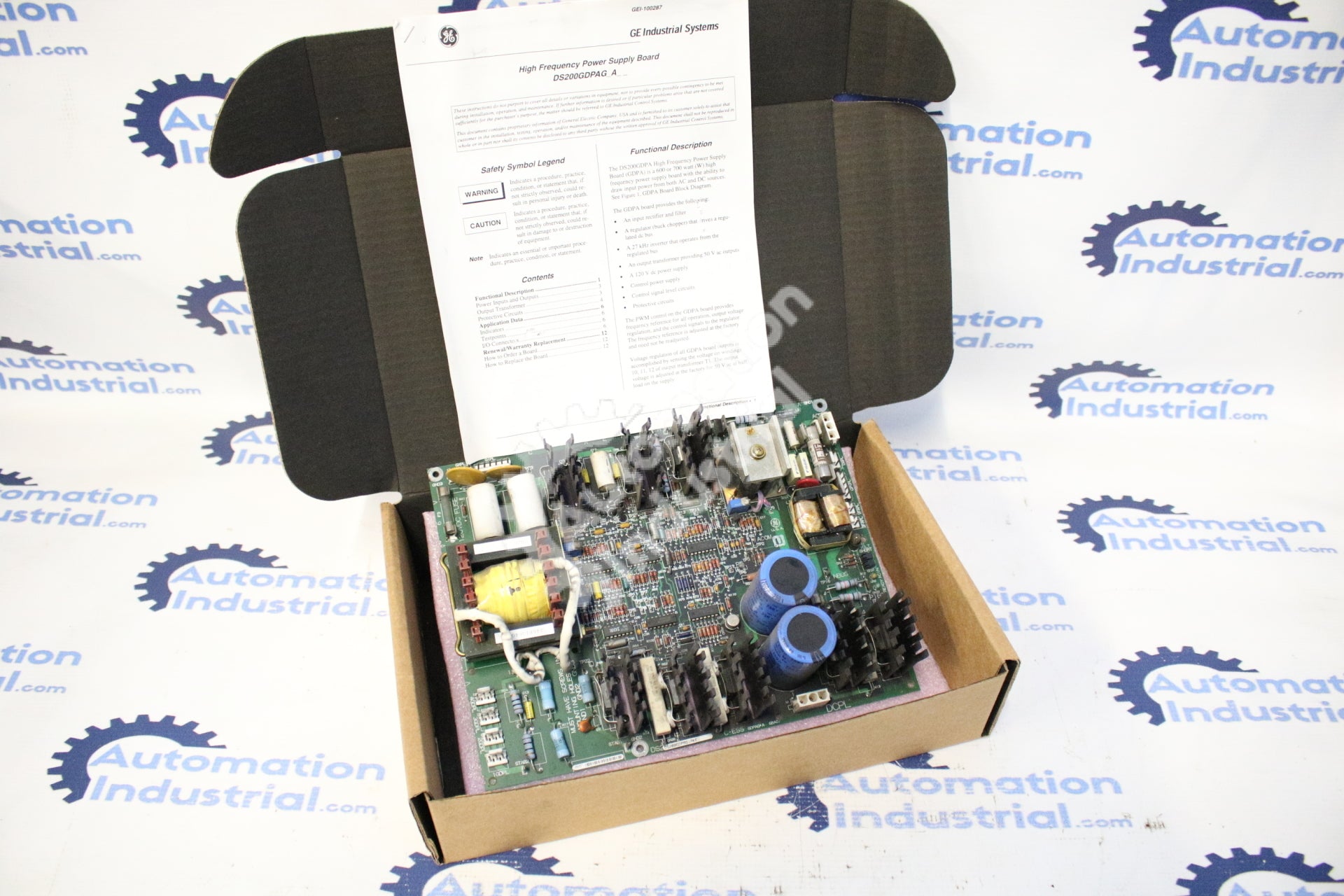 GE DS200GDPAG1A DS200GDPAG1AKF High Frequency Power Supply Board Mark V