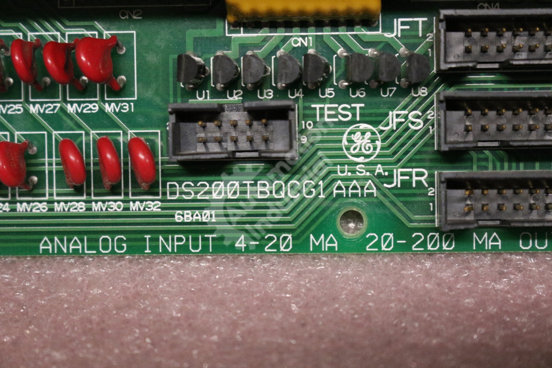 GE DS200TBQCG1A DS200TBQCG1AAA RST Analog Termination Board Mark V