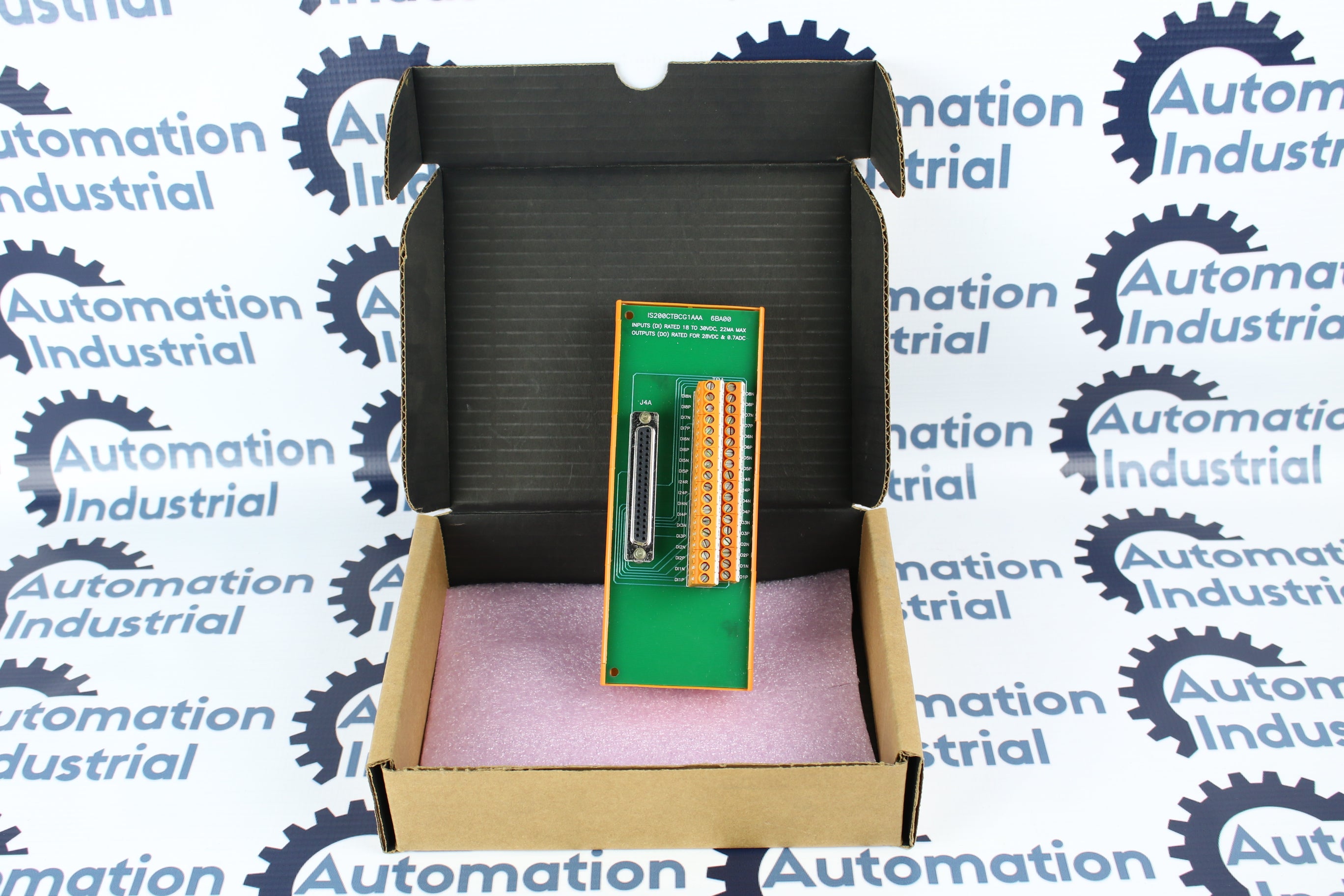 GE IS200CTBCG1A IS200CTBCG1AAA I/O Terminal Board Mark VI NEW