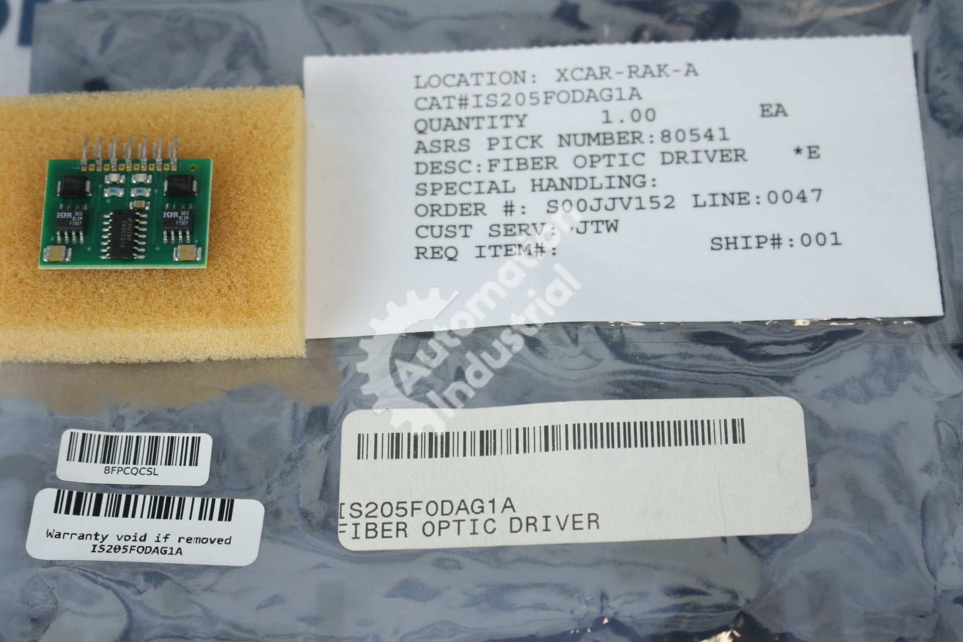 GE General Electric IS205FODAG1A Fiber Optic Drive Mark VI NEW