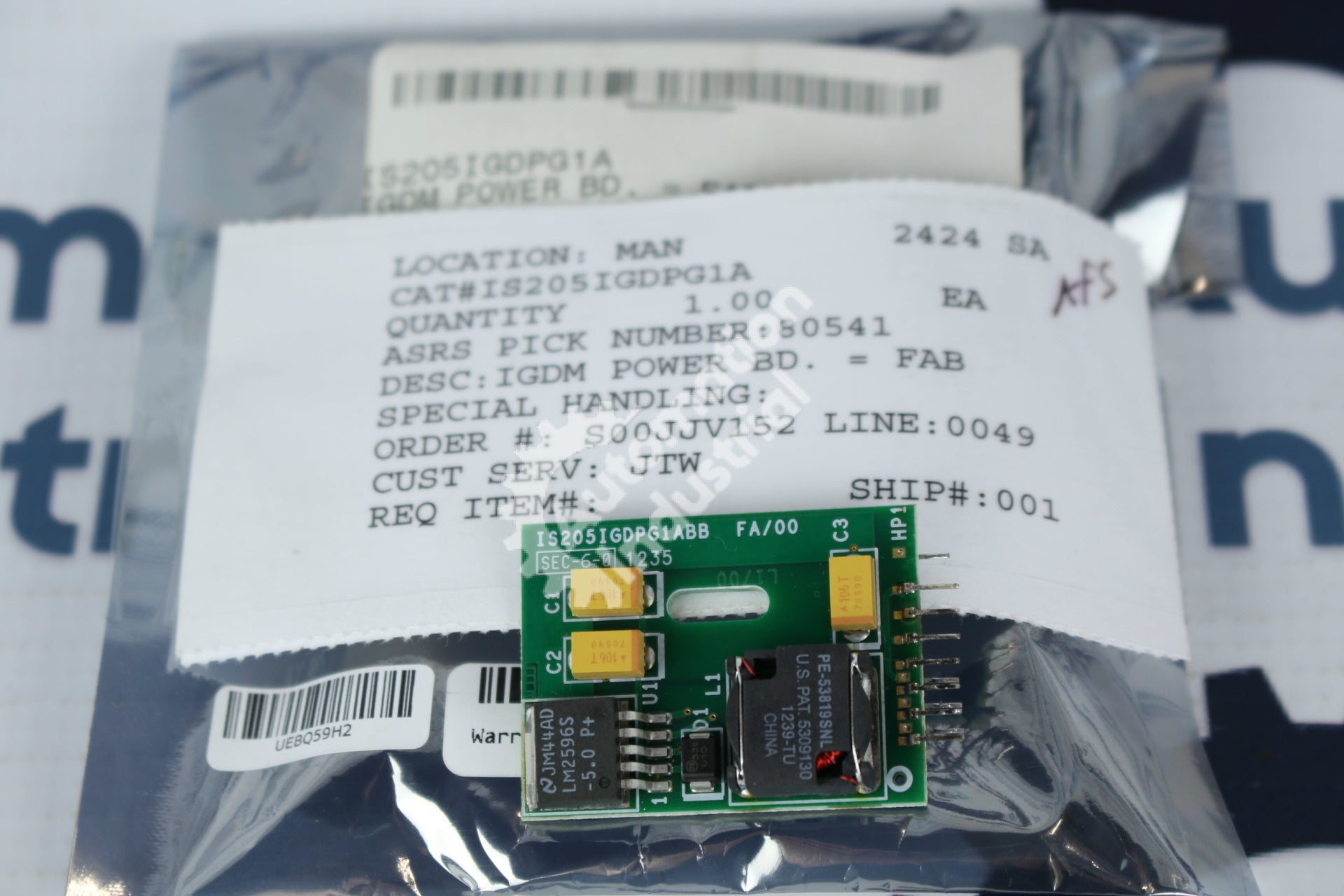 GE General Electric IS205IGDPG1A IS205IGDPG1ABB IGDM Power Board Mark VI NEW
