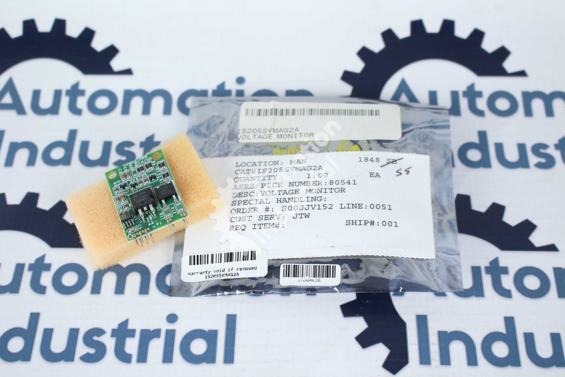 GE General Electric IS205SVMAG2A IS205SVMAG2ABB Voltage Monitor Mark VI NEW