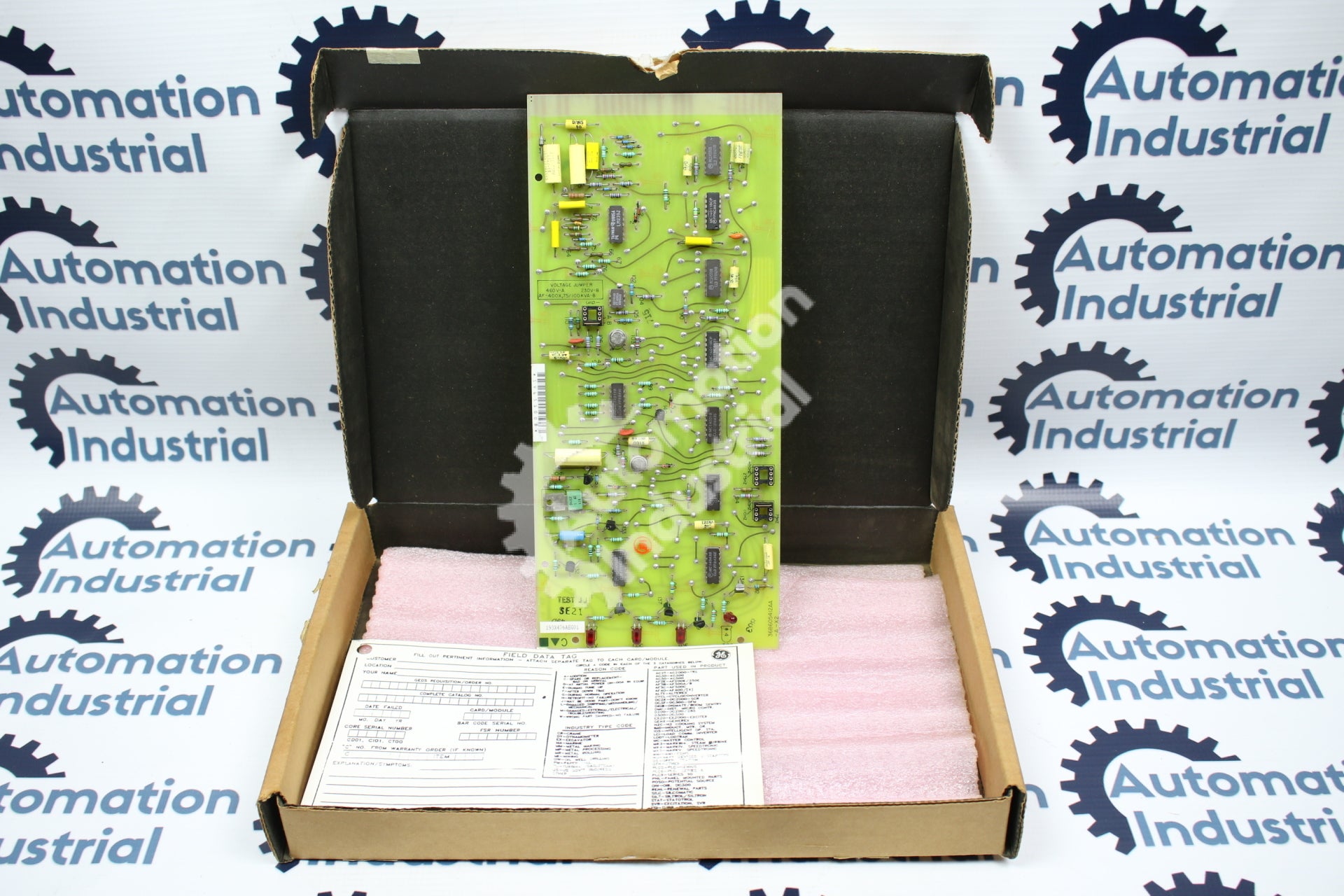GE General Electric 193X475AAG01 Phase Logic Board