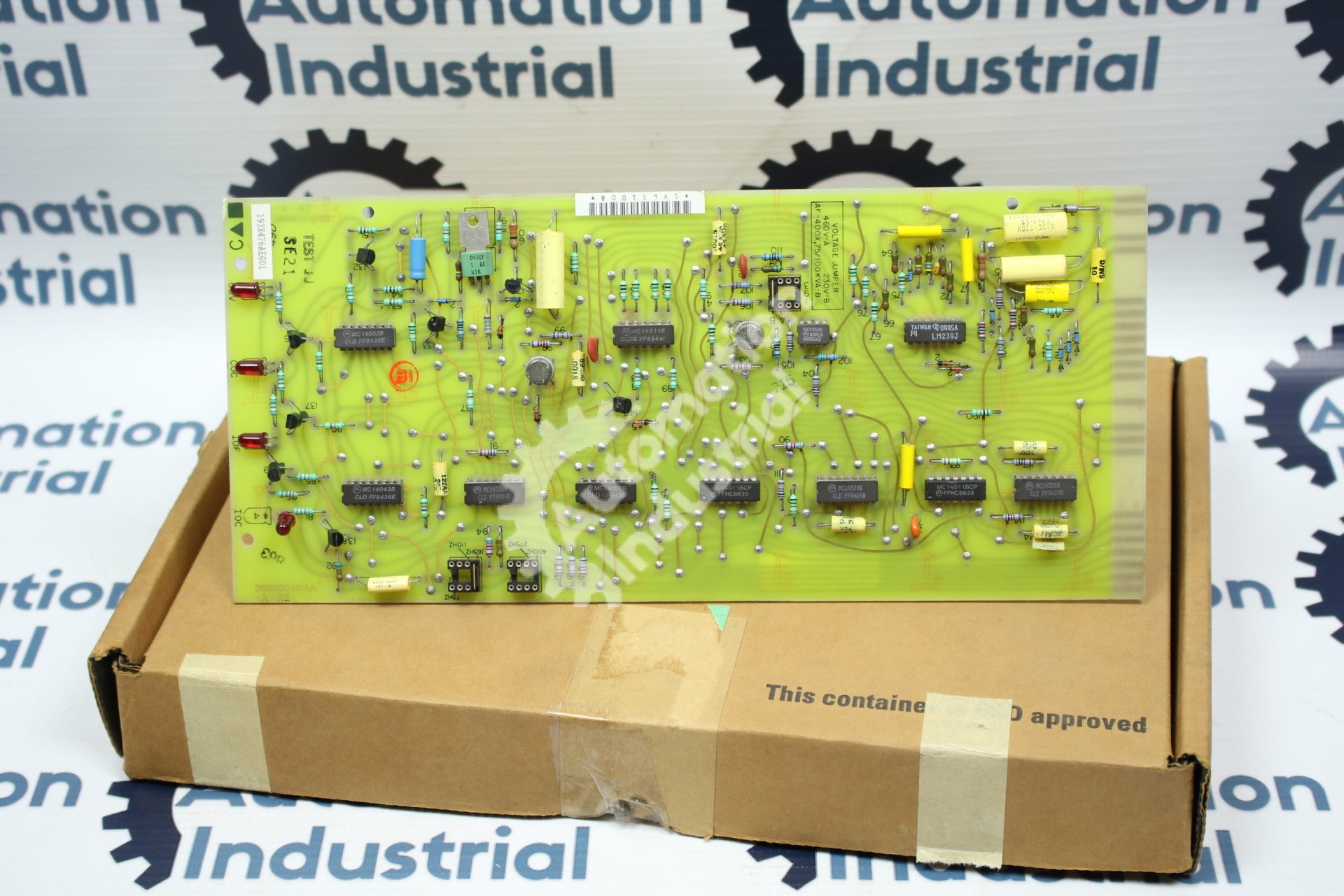 GE General Electric 193X475AAG01 Phase Logic Board