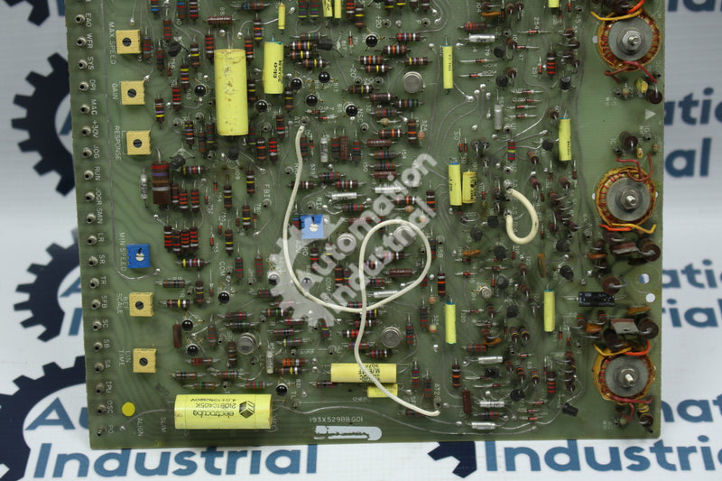 GE General Electric 193X529BBG01 Valutrol Main Control Board