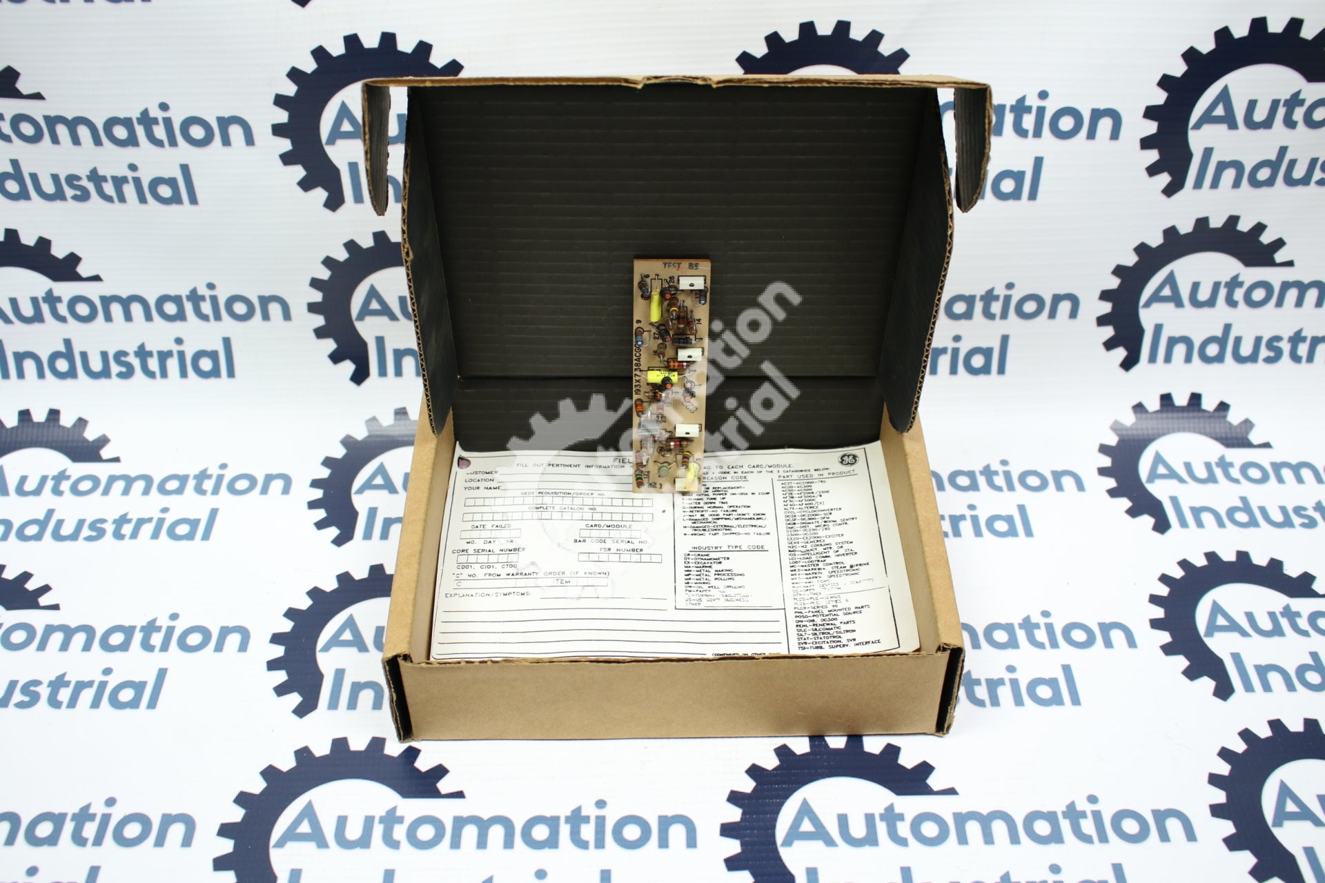 GE General Electric 193X738ACG01 Oscillator board