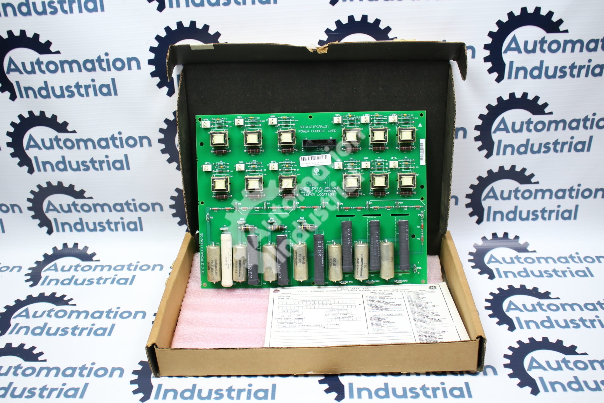 GE General Electric 531X121PCRALG1 F31X121PCRALG1 Power Connect Card