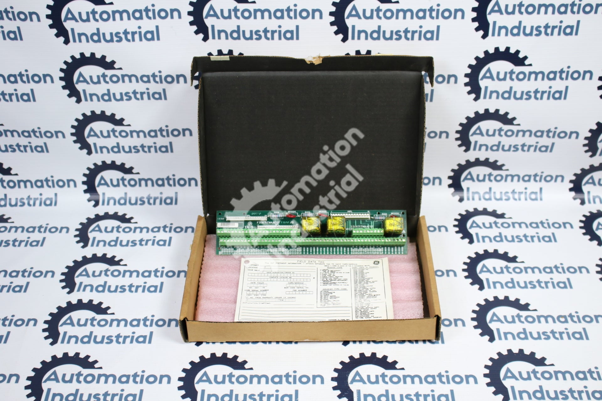 GE General Electric 531X171TMAAEG2 F31X171TMAAEG2 Terminal Board Relay Card