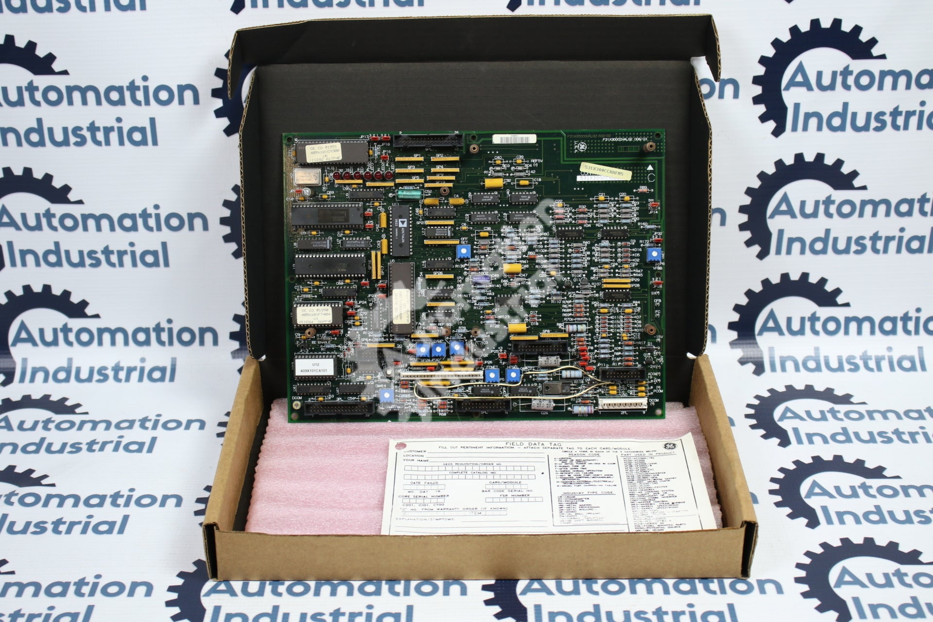 GE General Electric 531X300CCHAFM5 F31X300CCHALG2 Drive System Control Card