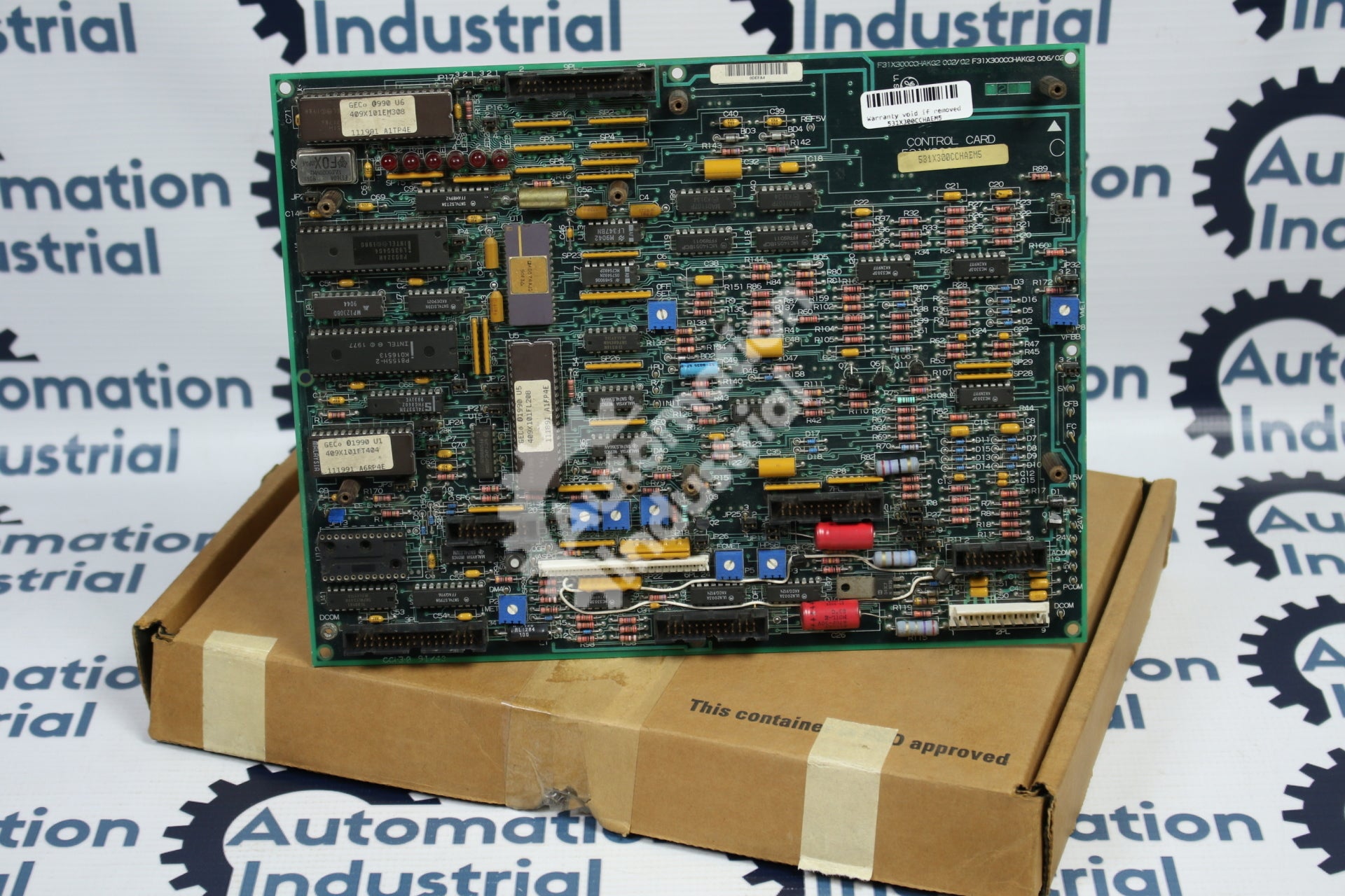 GE General Electric 531X300CCHAEM5 F31X300CCHAKG2 Control Card