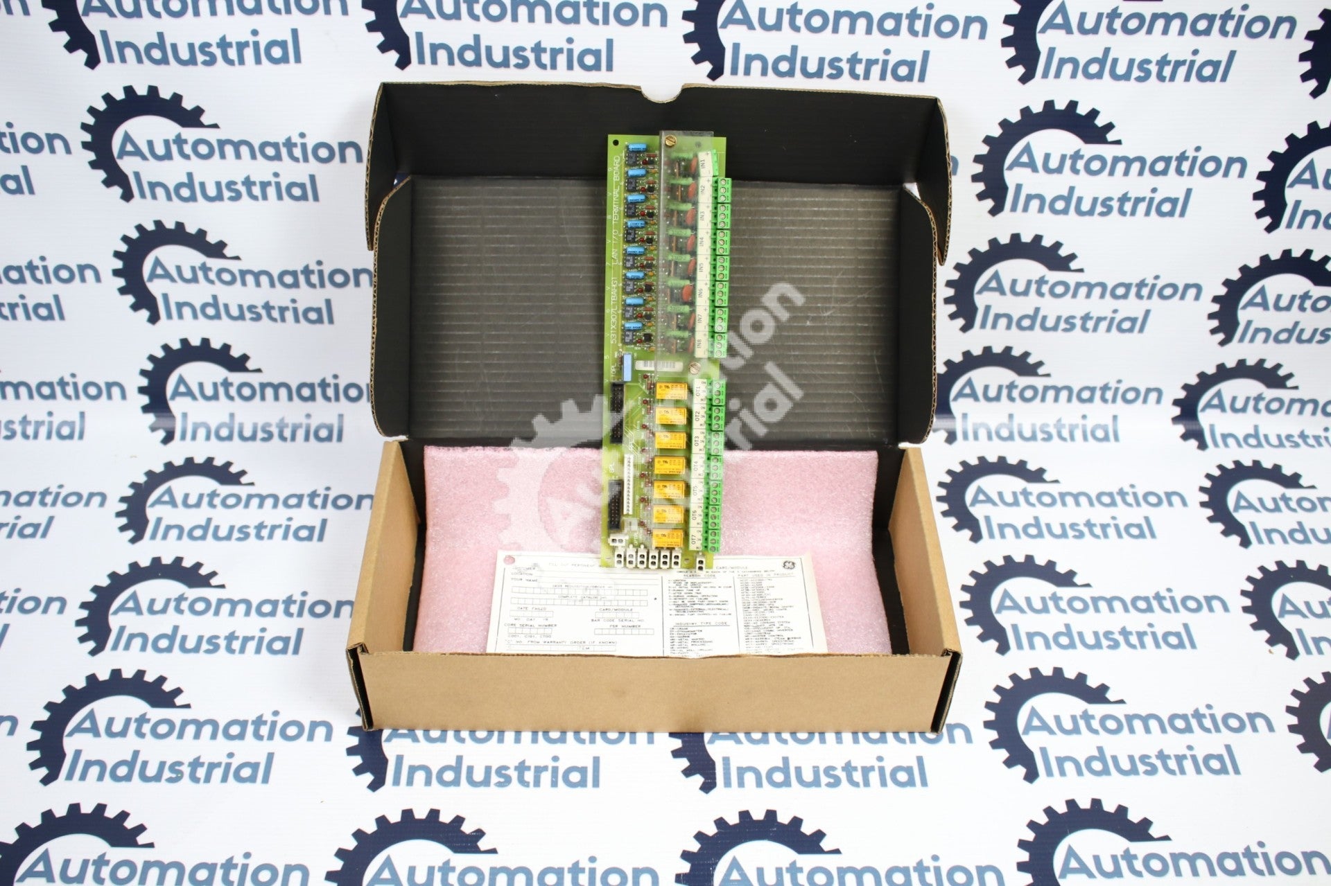 GE General Electric 531X307LTBAHG1 F31X307LTBA LAN Terminal Board