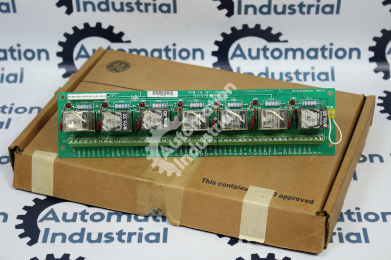 GE General Electric 531X191RTBAJG1 F31X191RTBAJG1 Relay Terminal Board