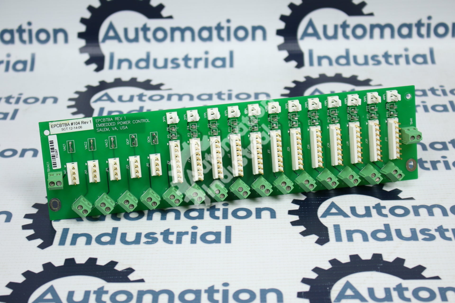 Embedded Power Control EPCBTBA Printed Circuit Board
