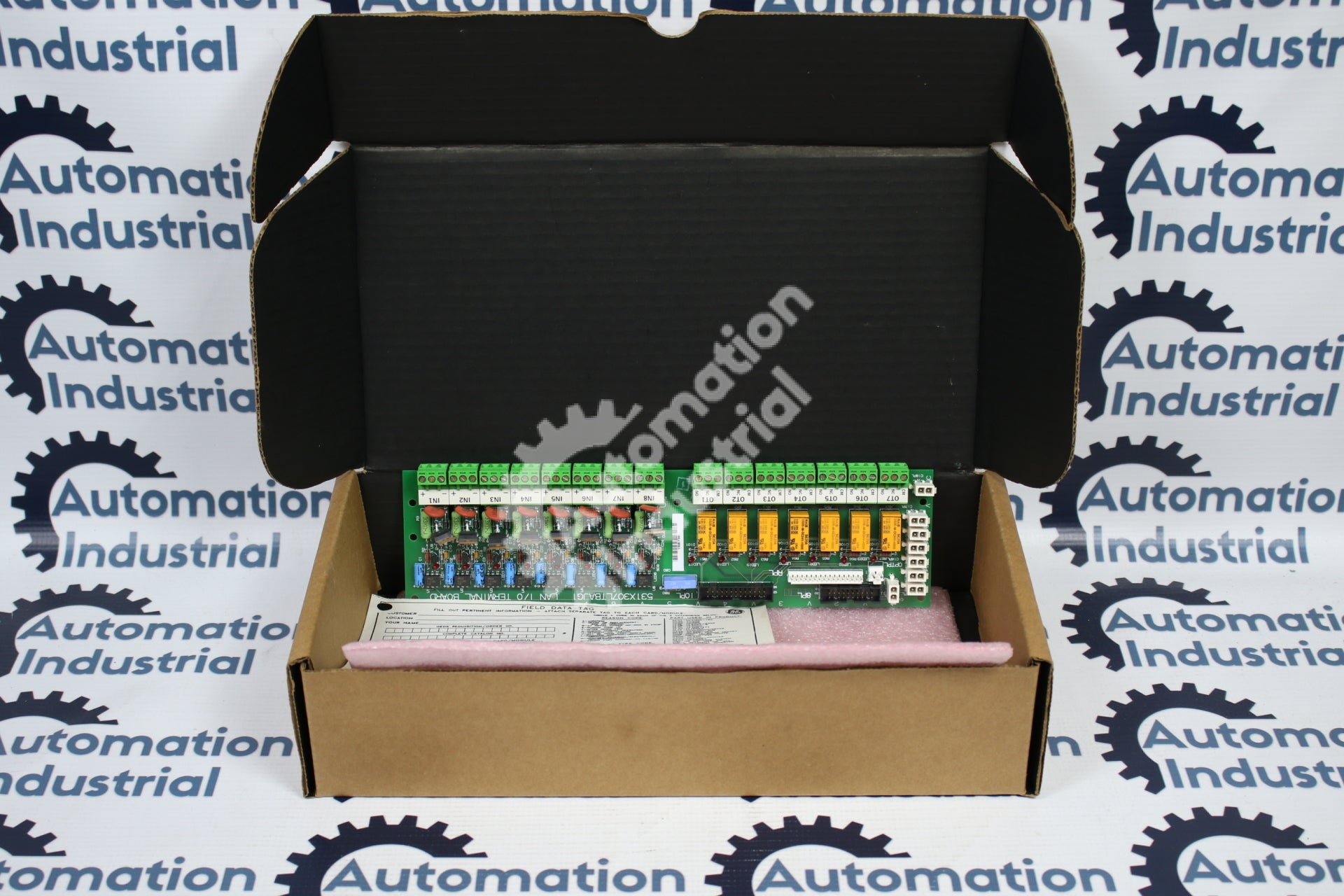 GE General Electric 531X307LTNAJG1 F31X307LTBA LAN I/O Terminal Board