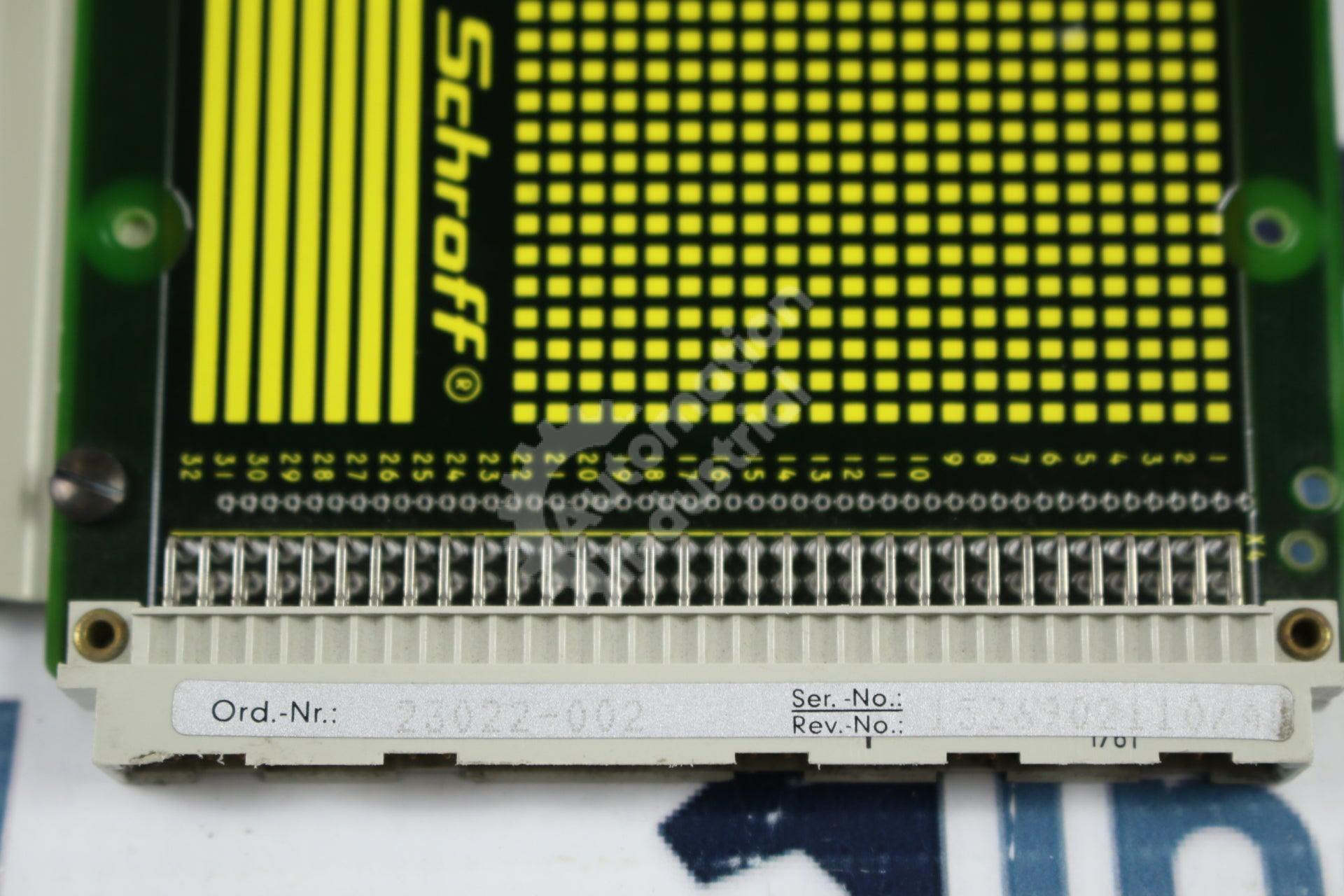 Schroff 23022-002 23022-002A VME Systembus J1 J2