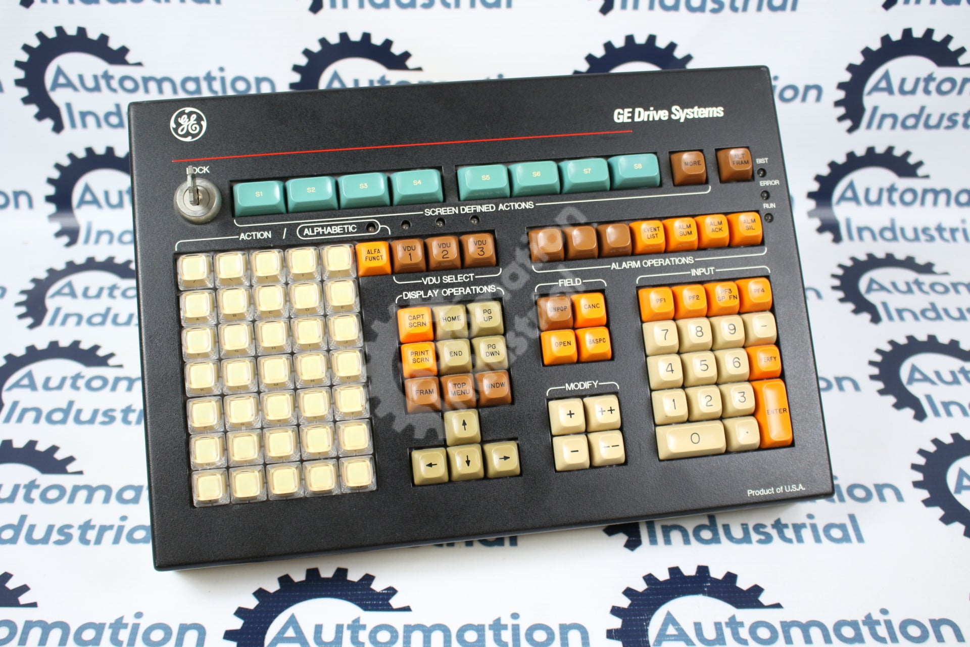 GE General Electric 323A1323P2 Drive System Key Board