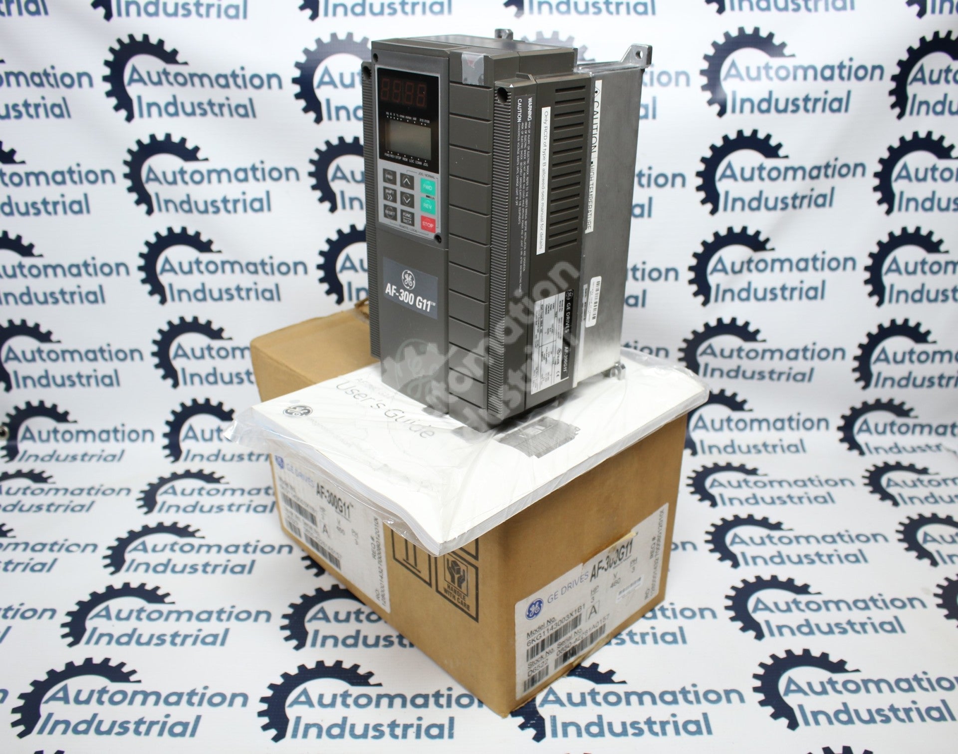General Electric GE Fuji 6KG1143003X1B1 FRN2.2G11S-4 3HP AC Drive NEW