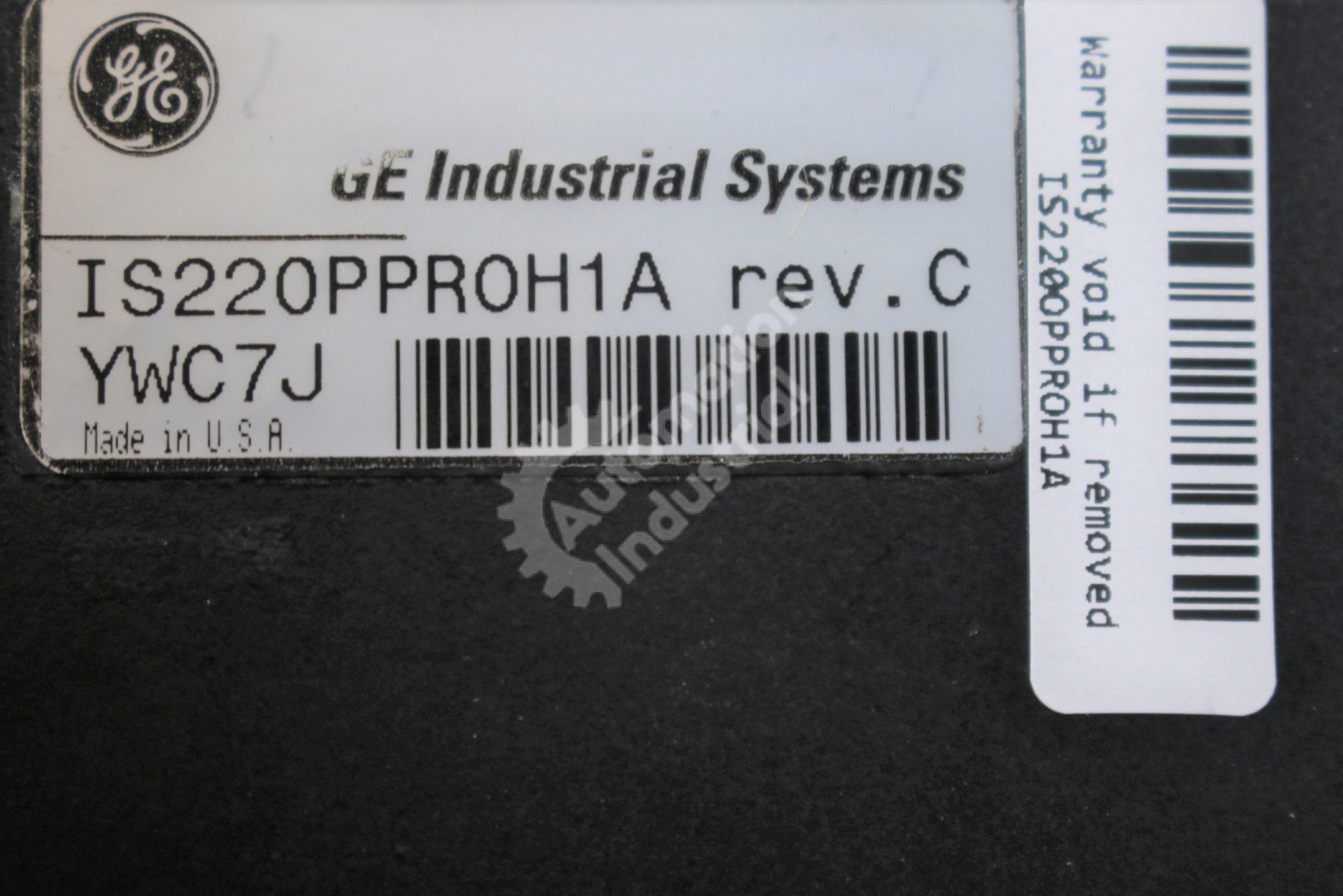 GE General Electric IS220PPROH1A REV. C LAN Power Supply Mark VI