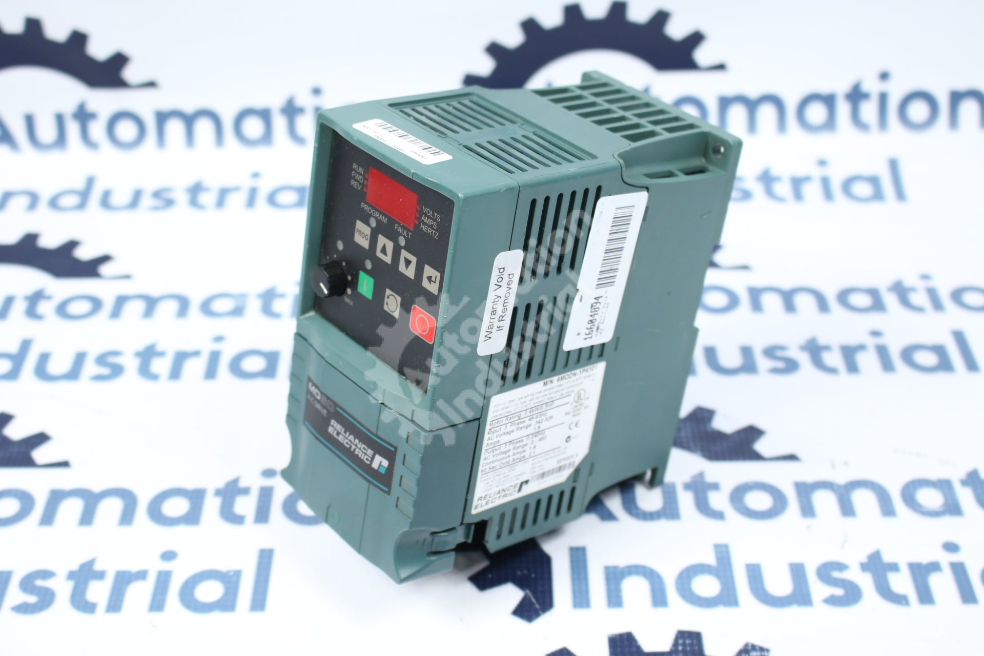 6MDDN-1P4101 By Reliance Electric .5HP 3 Phase MD60 ACDrive