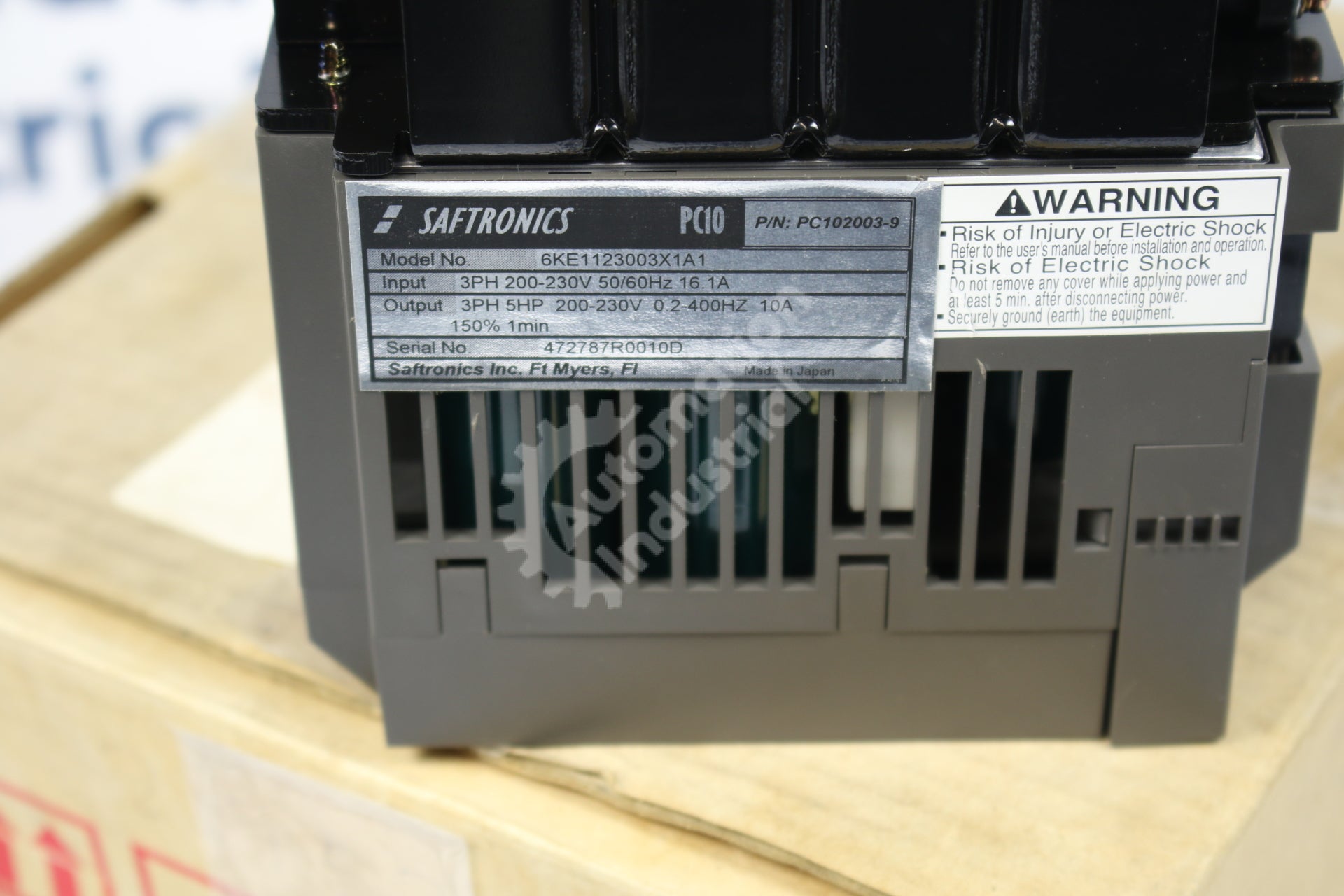 Saftronics 6KE1123003X1A1 5HP Mini Vector Drive Module NEW