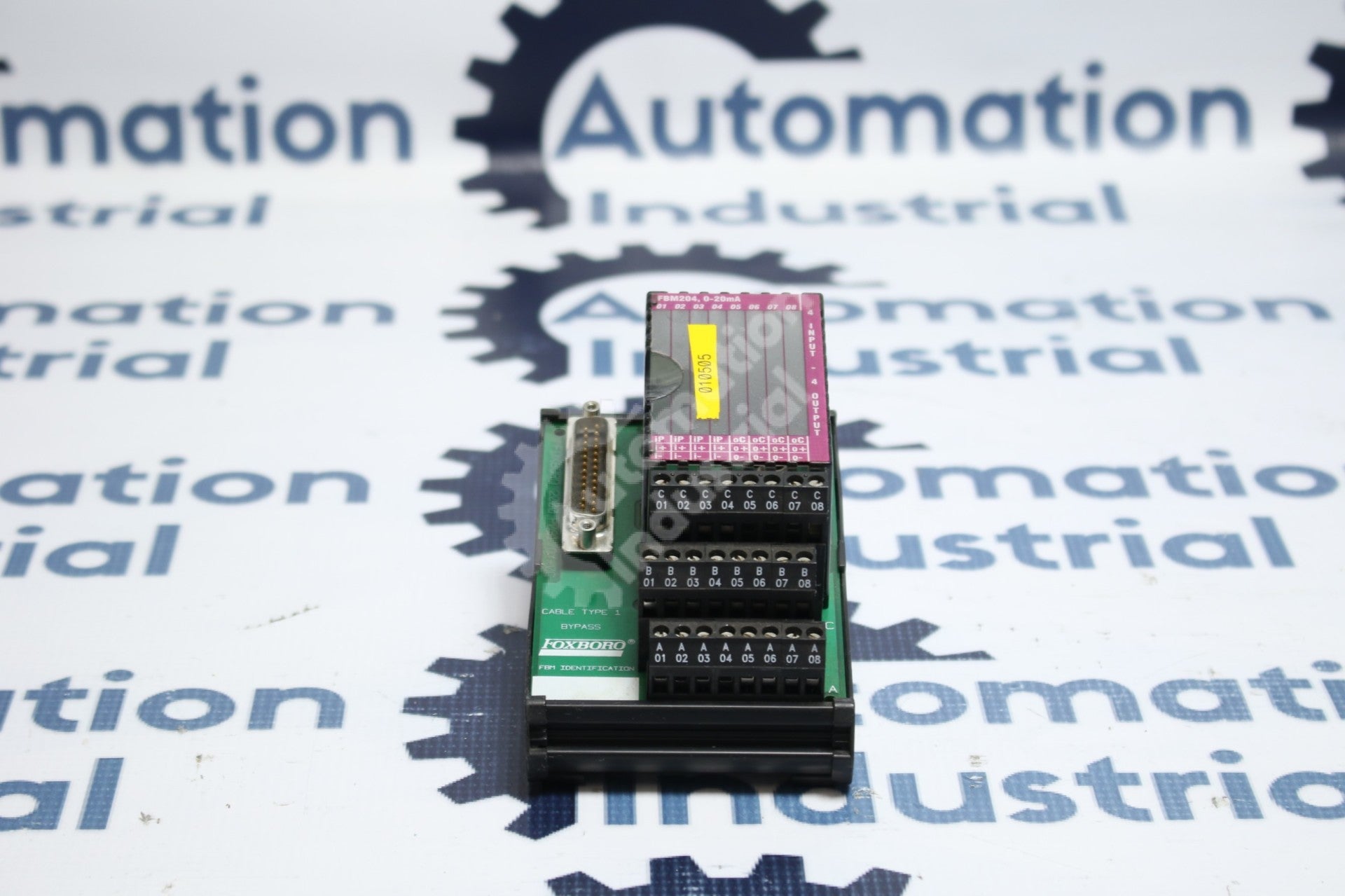 Foxboro P0917QW P0917QY-0C Comp Ta WITH BYPASS JACKS