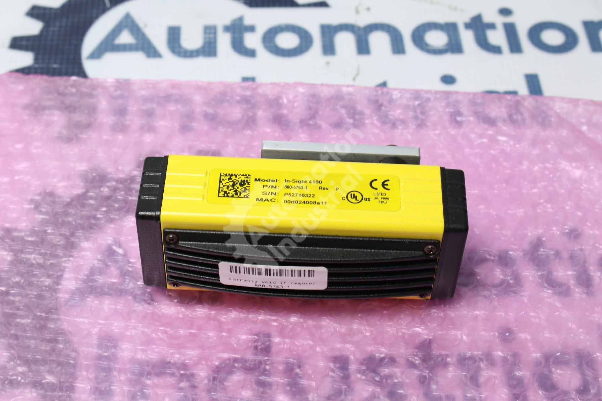 Cognex In-Sight 4000 800-5763-1 IS-4100 Processor With Remote Camera