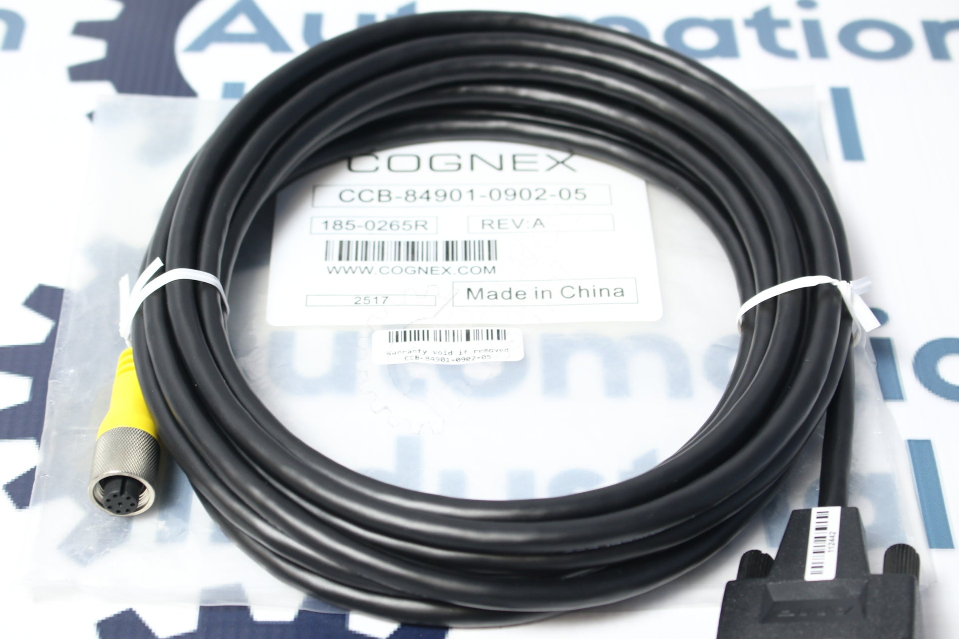 Cognex CCB-84901-0902-05 185-0265R I/O Module Cable