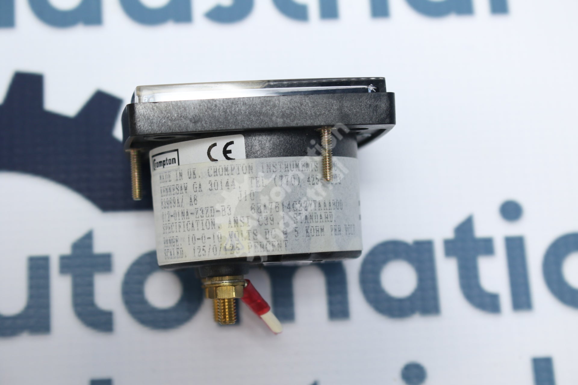 Crompton 68A7614C22YTAAAB00 125/0/125 Voltage Meter