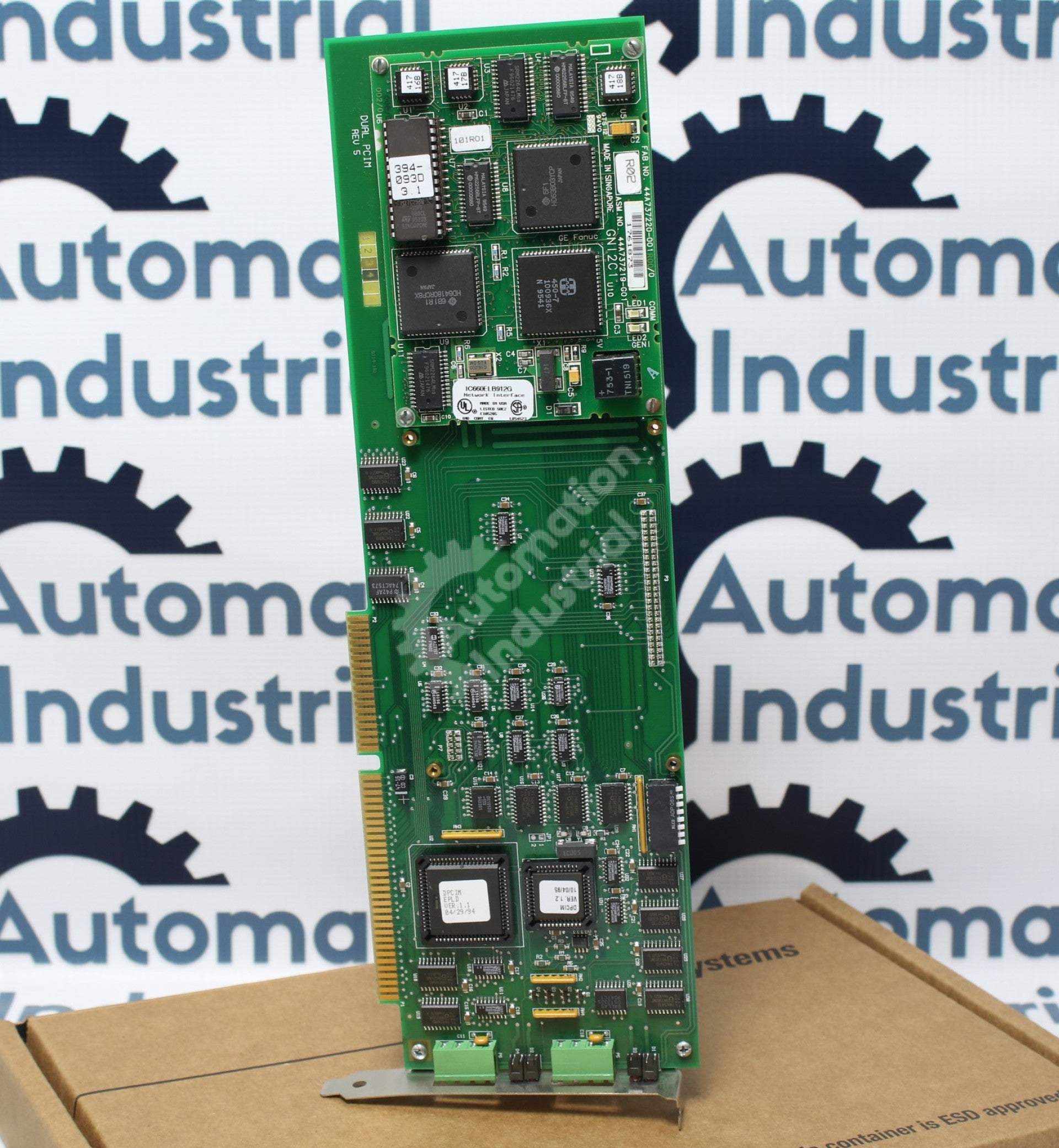 General Electric IC660ELB921 IC660ELB921H Single Slot Interface PC Board
