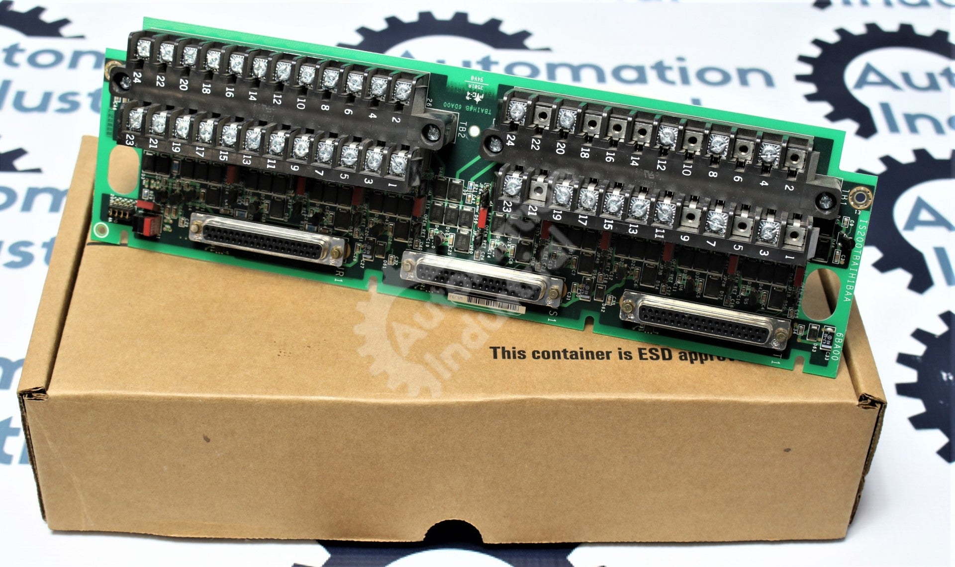 GE General Electric IS200TBAIH1B IS200TBAIH1BAA Terminal Board Analog Mark VI