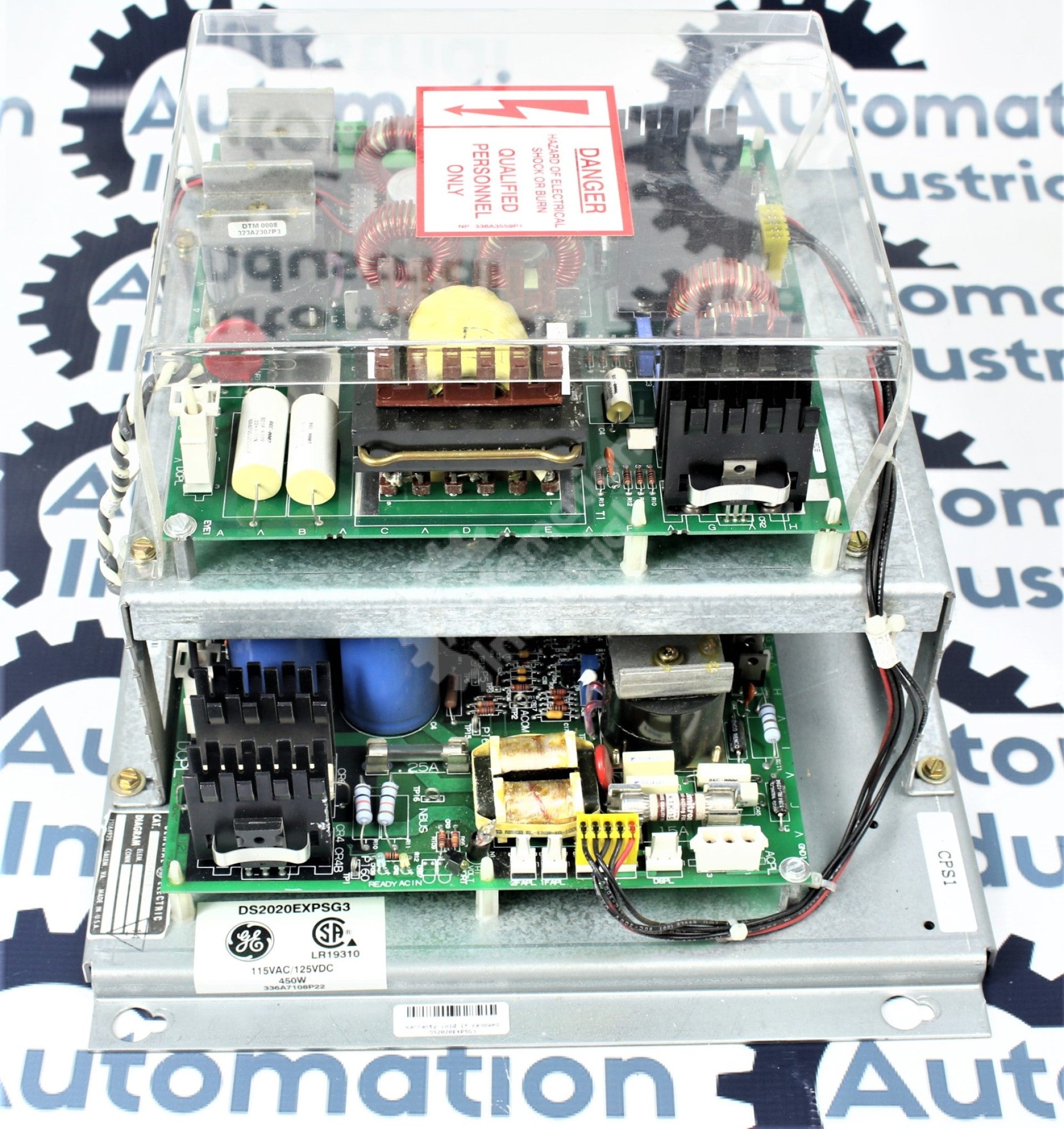 GE General Electric DS2020EXPSG3 Exciter Power Supply Mark V Series