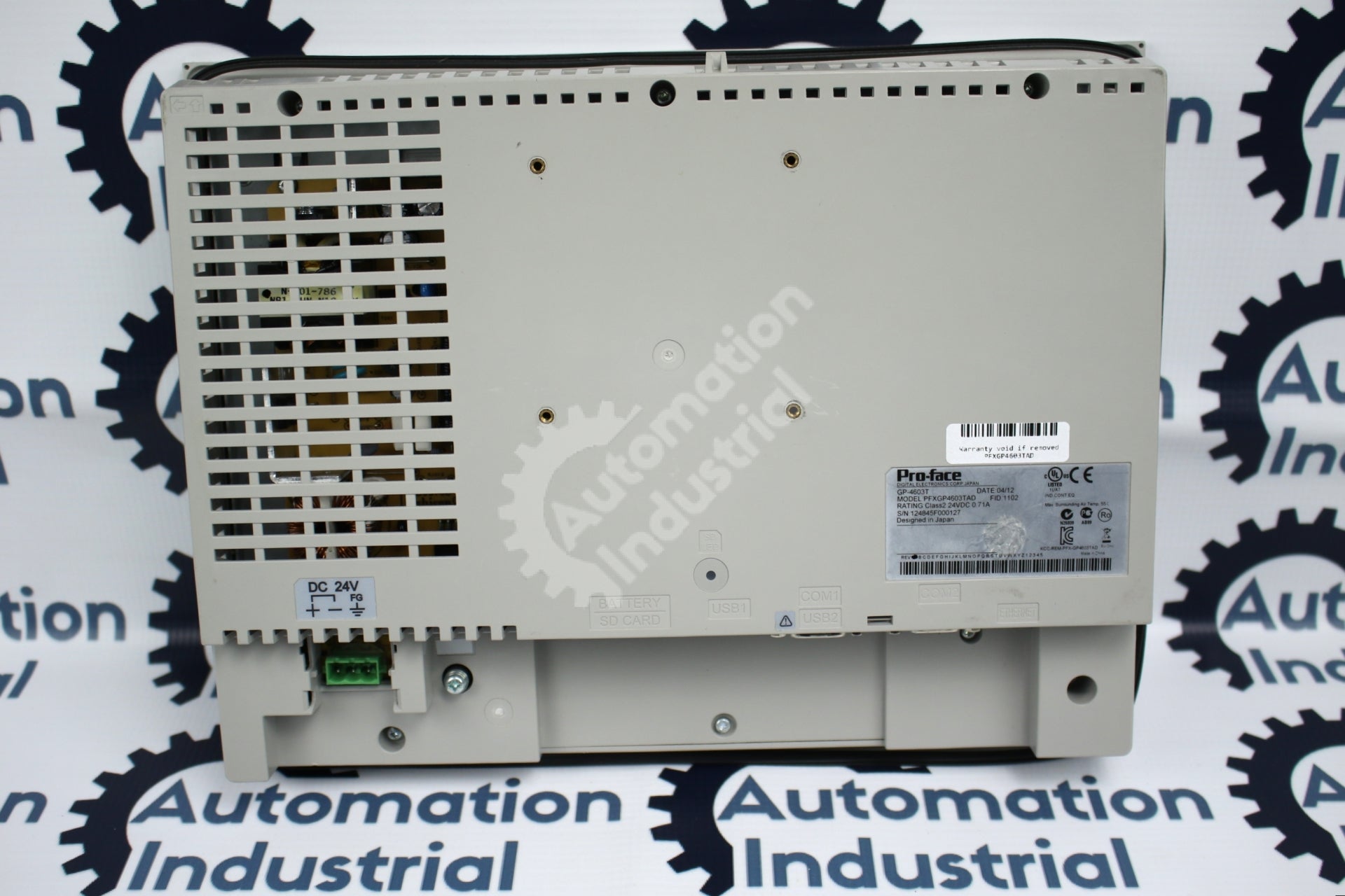 Pro-face PFXGP4603TAD GP-4603T 12.1 inch Touchscreen HMI