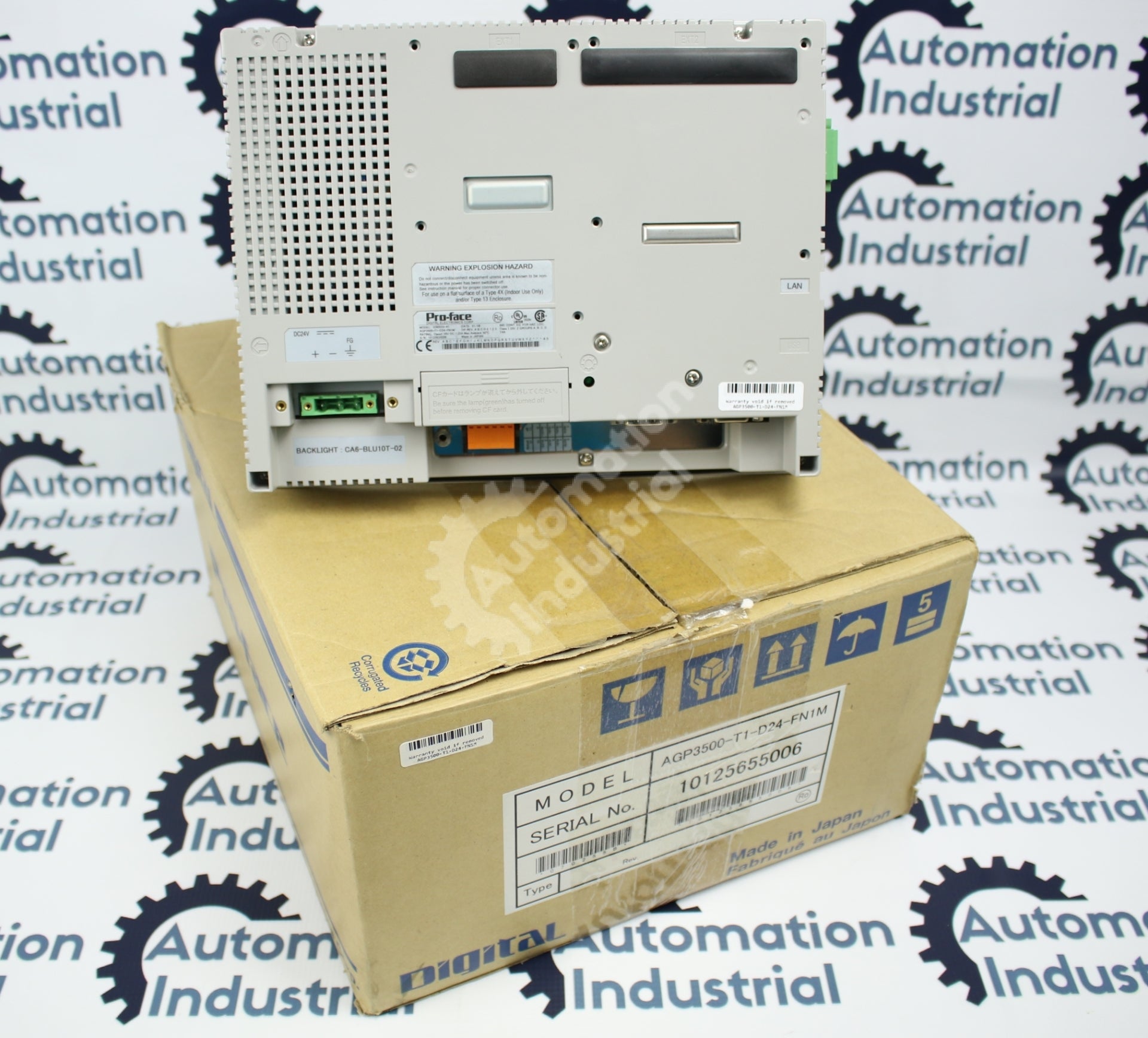 Pro-face AGP3500-T1-D24-FN1M 10.4 inch HMI Touchscreen New Surplus Factory Package