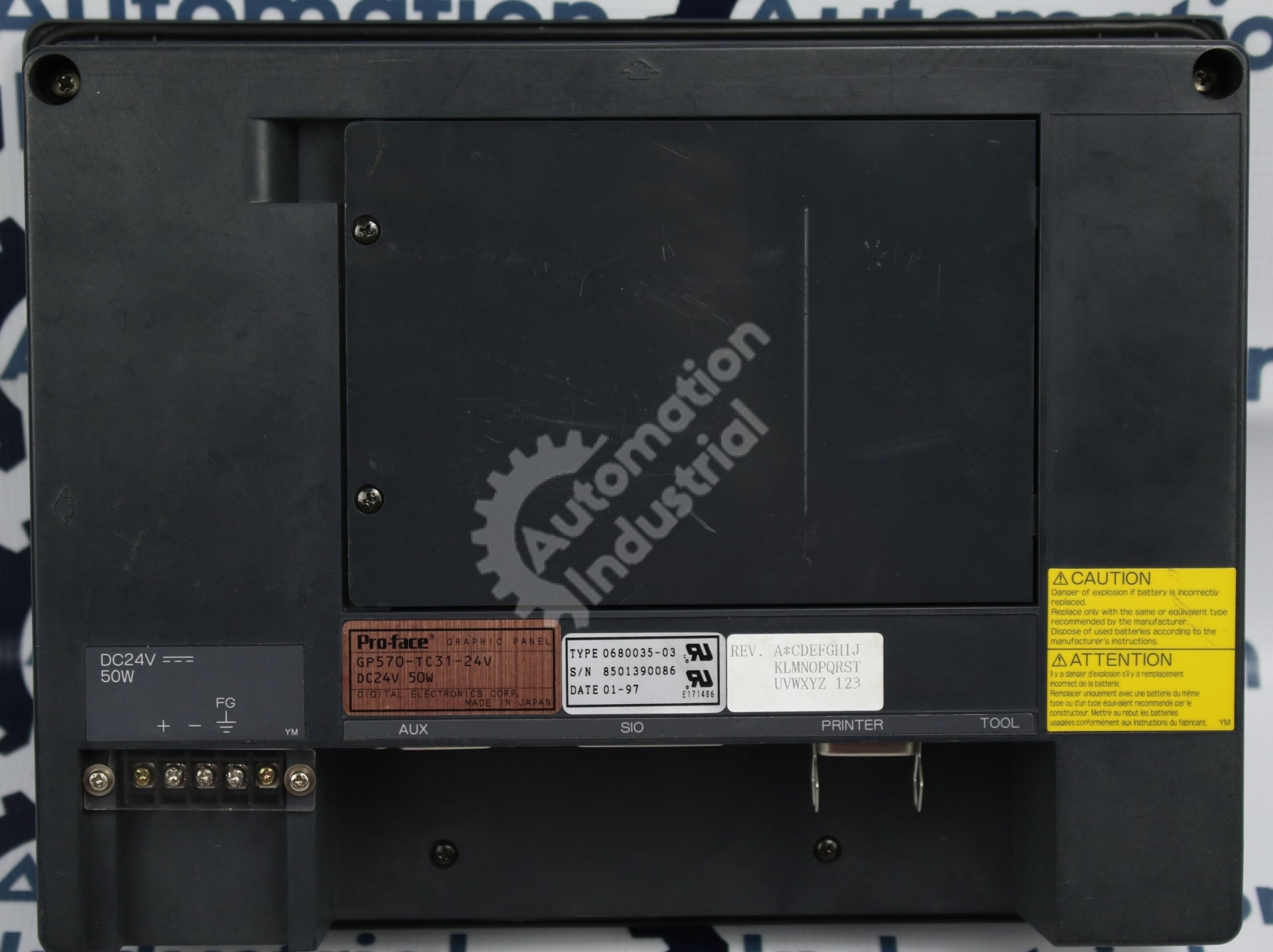 Pro-face GP570-TC31-24V 10.4 inch Touchscreen HMI