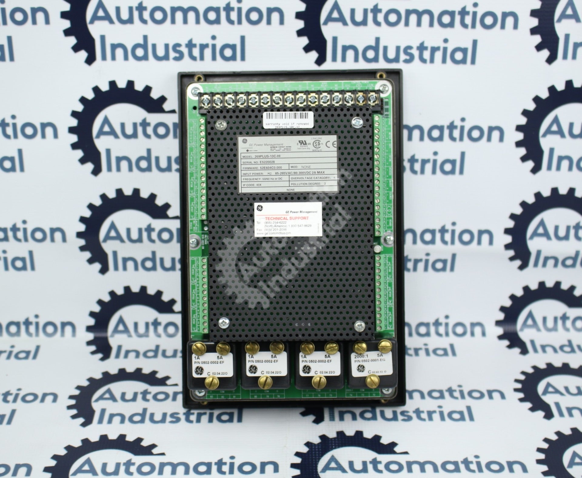 GE Multilin 269PLUS-10C-HI Motor Management Relay