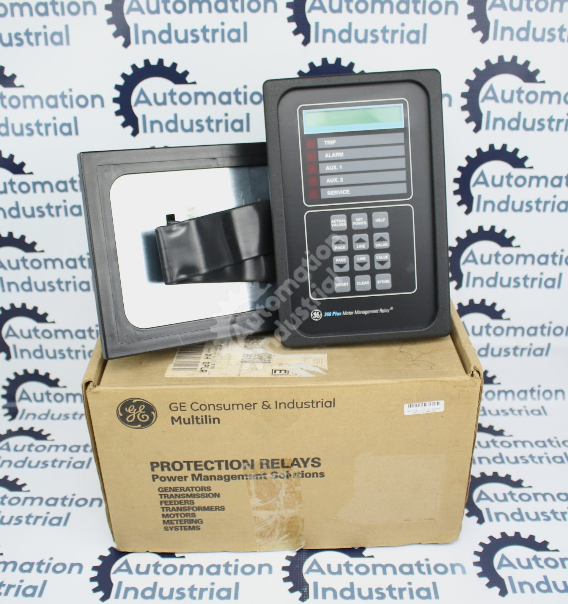 GE Multilin 269PLUS-W-100P-HI Motor Management Relay New Surplus Factory Package