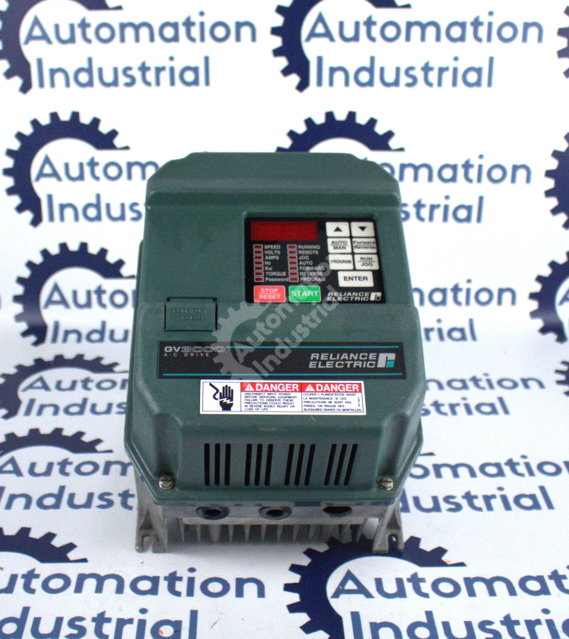 2V4122 by Reliance Electric 2HP 460V Drive GV3000 New Surplus Factory Package