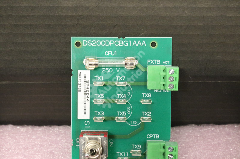GE DS200DPCBG1A DS200DPCBG1AAA IOS + Power Connect Board Mark V NEW