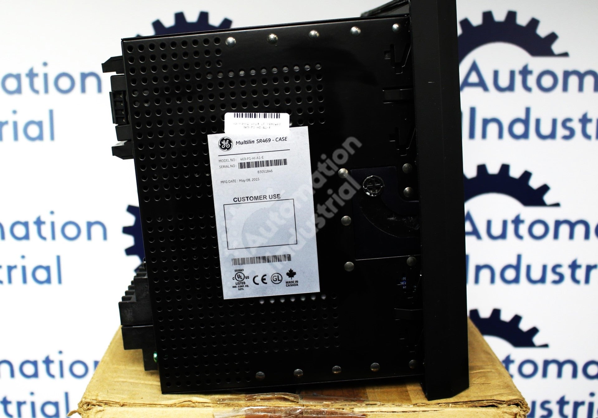 GE Multilin 469-P1-HI-A1-E Motor Management Relay New Surplus Factory Package