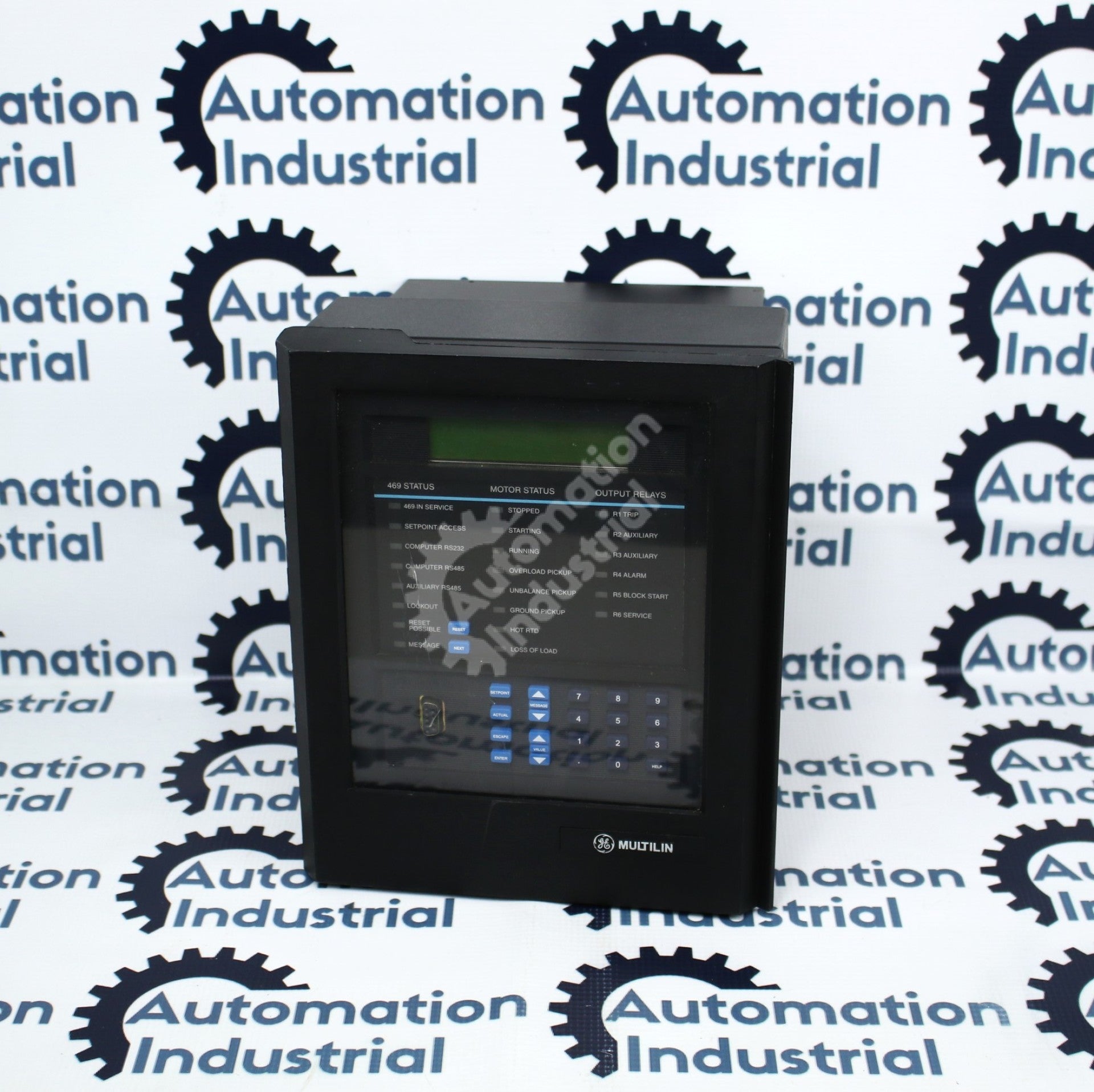 GE Multilin 469-P5-HI-A20 Motor Management Relay