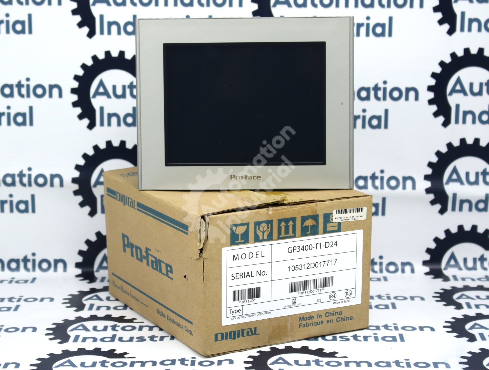 Pro-face AGP3400-T1-D24 7.5 inch HMI Touchscreen New Surplus Factory Package