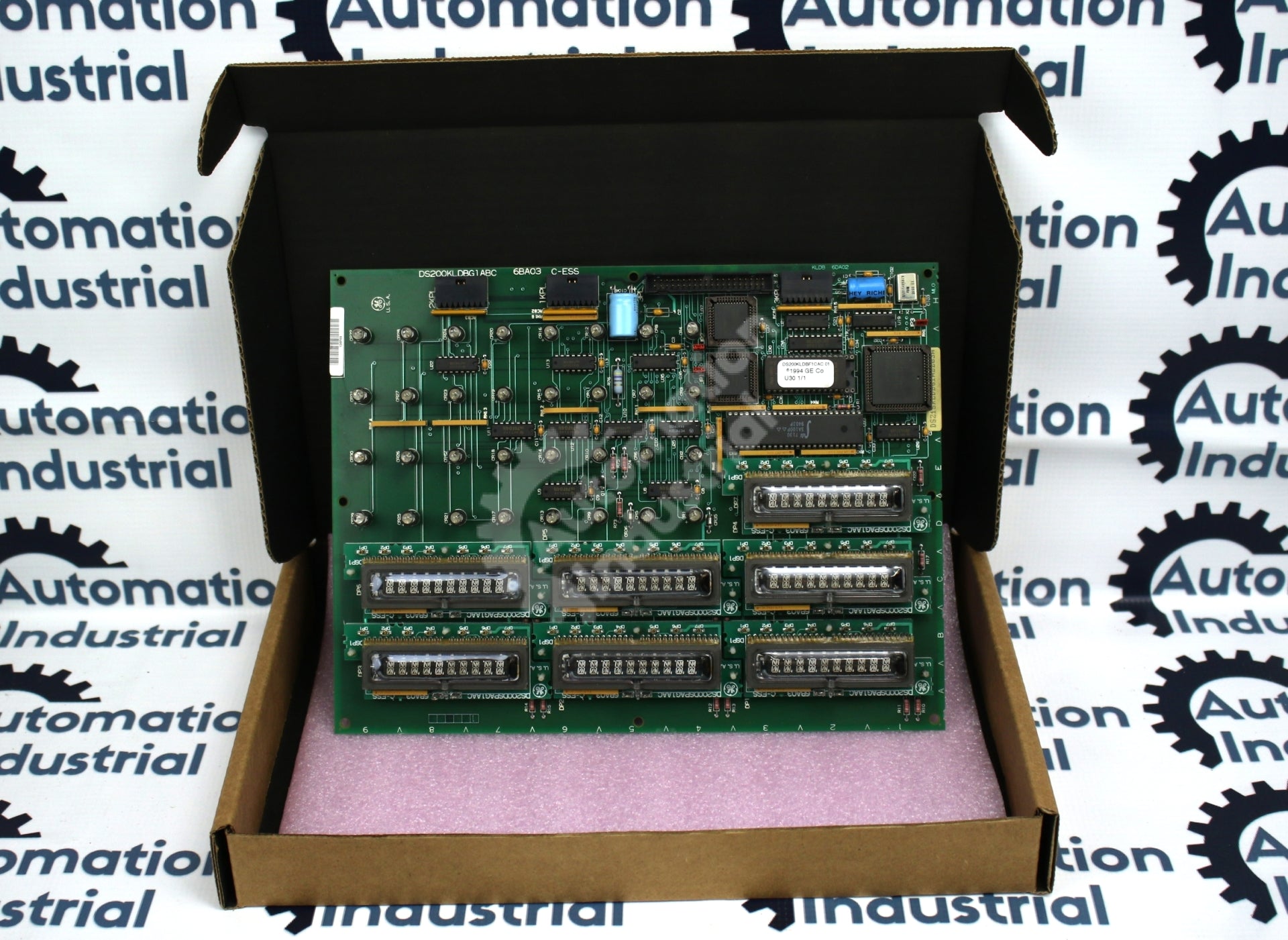 GE General Electric DS200KLDBG1A DS200KLDBG1ABC Display Keypad Board Mark V